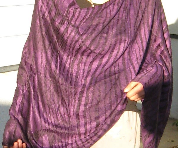 Easy Poncho or Baby Nursing Cover