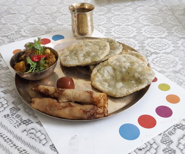 Traditional Bengali Breakfast