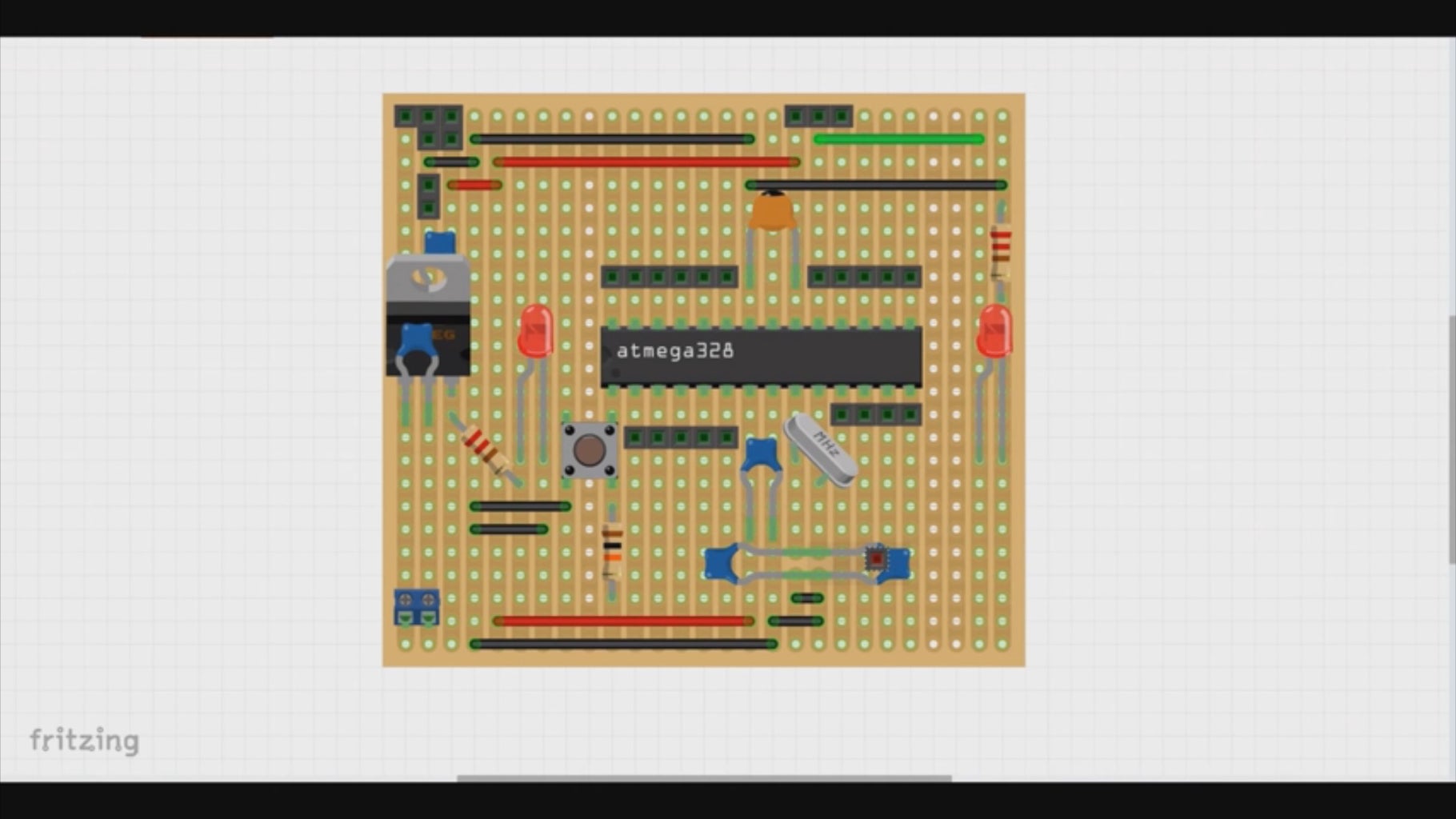 How to Make Your Own ARDUINO UNO Board ( Breadboard - Veroboard ...