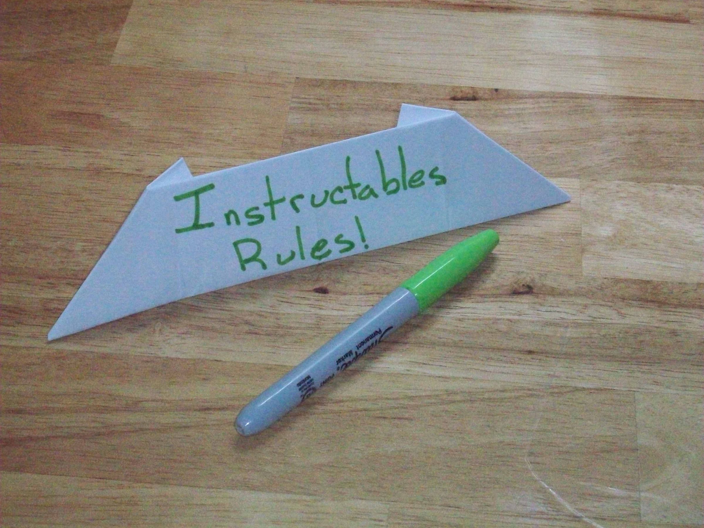 awesome paper desktop nameplate DIY Project DIY Project Image