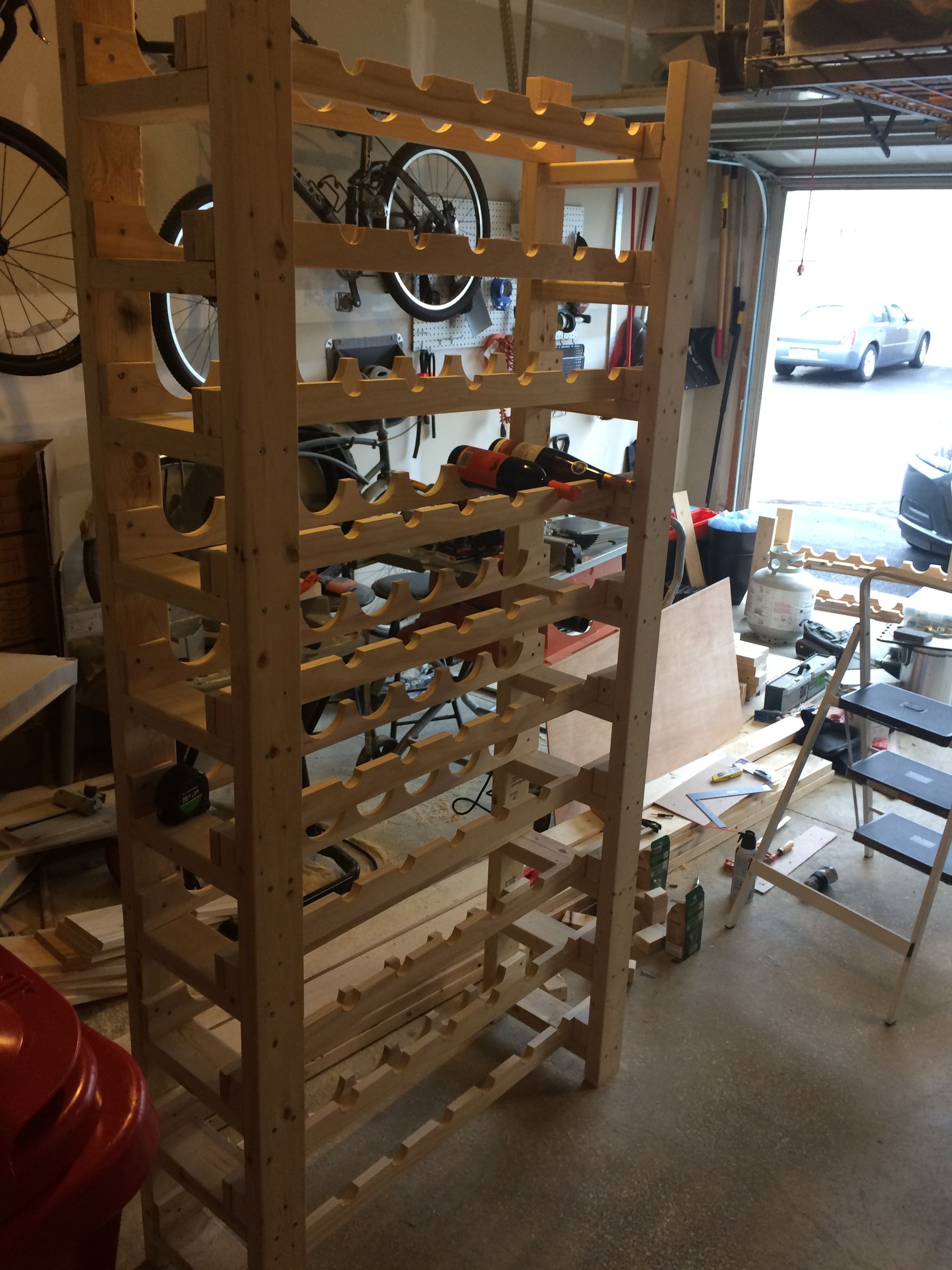 Wine Rack Tower 19 Steps (with Pictures) Instructables