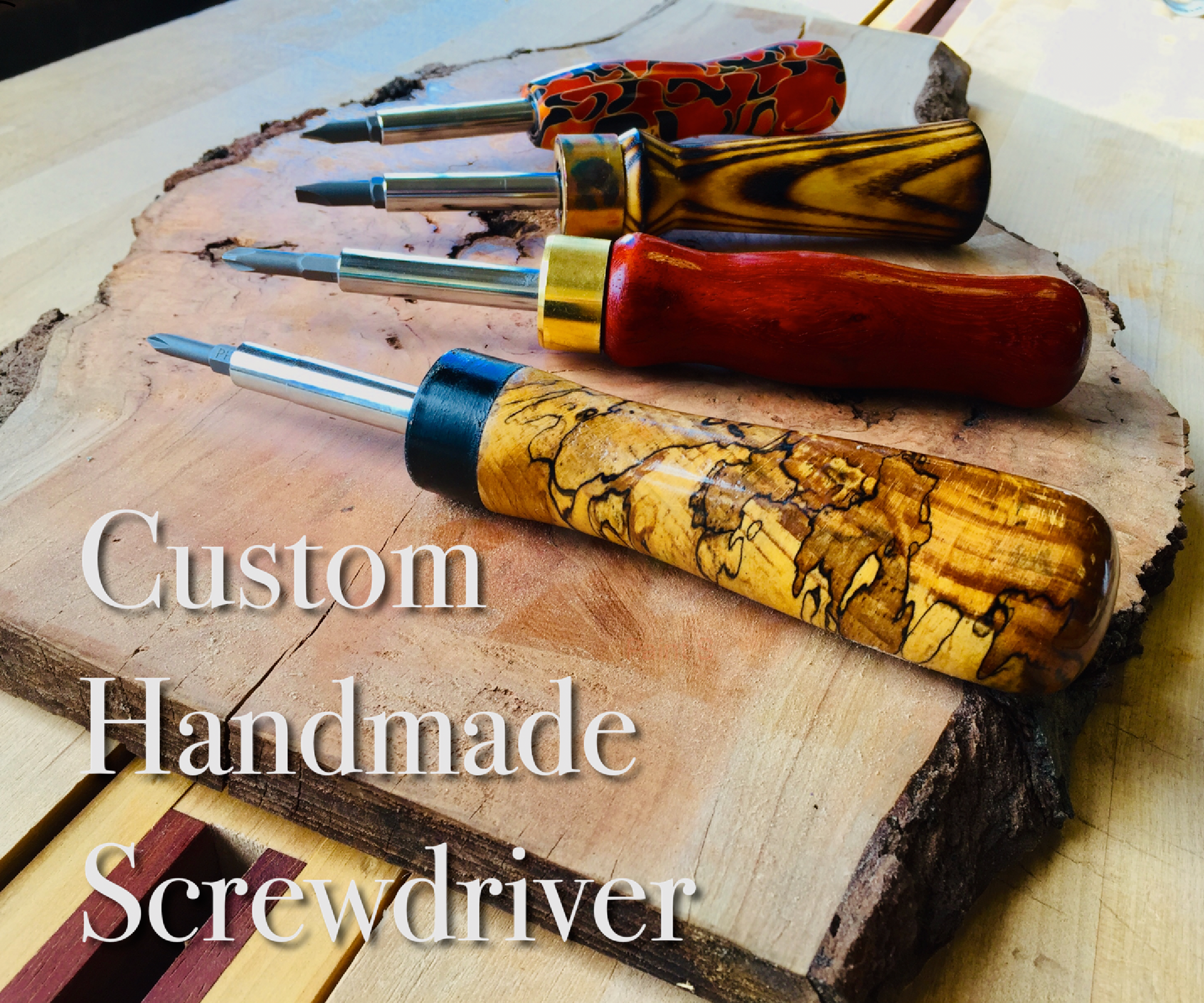 Chave de fenda artesanal personalizada