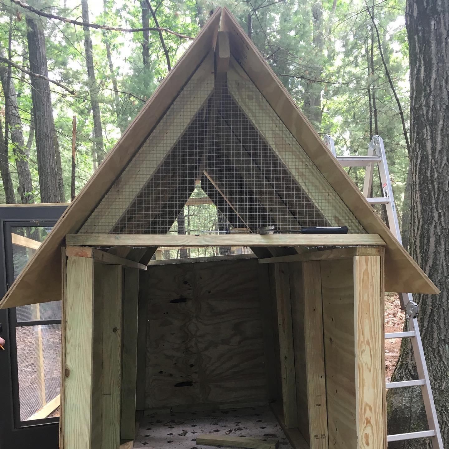 No Carpentry Experience Needed Plywood Chicken Coop 12 Steps (with