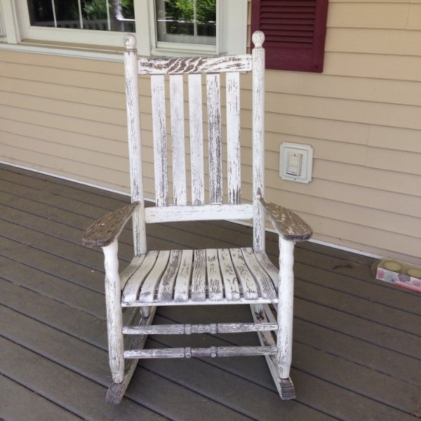 How To Paint Outdoor Wood Rocking Chair Outdoor Lighting Ideas