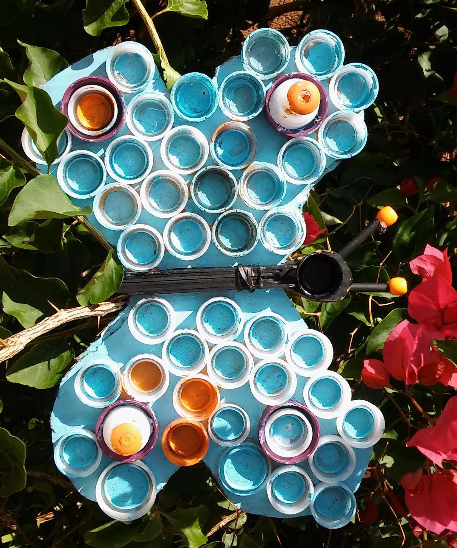 Bottle Cap Butterfly DIY Wall Art for Kids Instructables