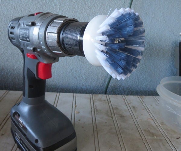 Power Brush Drill Attachment 3 Steps (with Pictures) Instructables