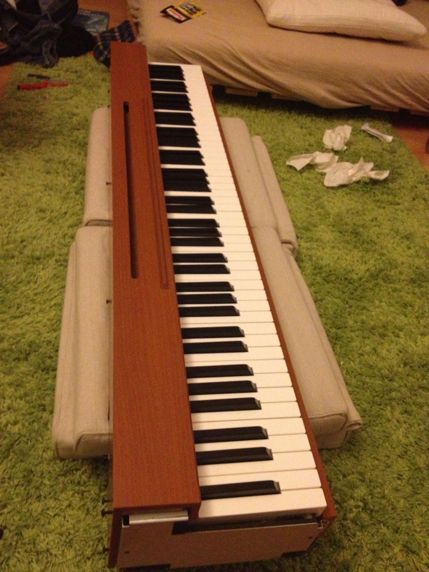 Refurbish an EPiano Fix and Polish Broken Keys 6 Steps (with