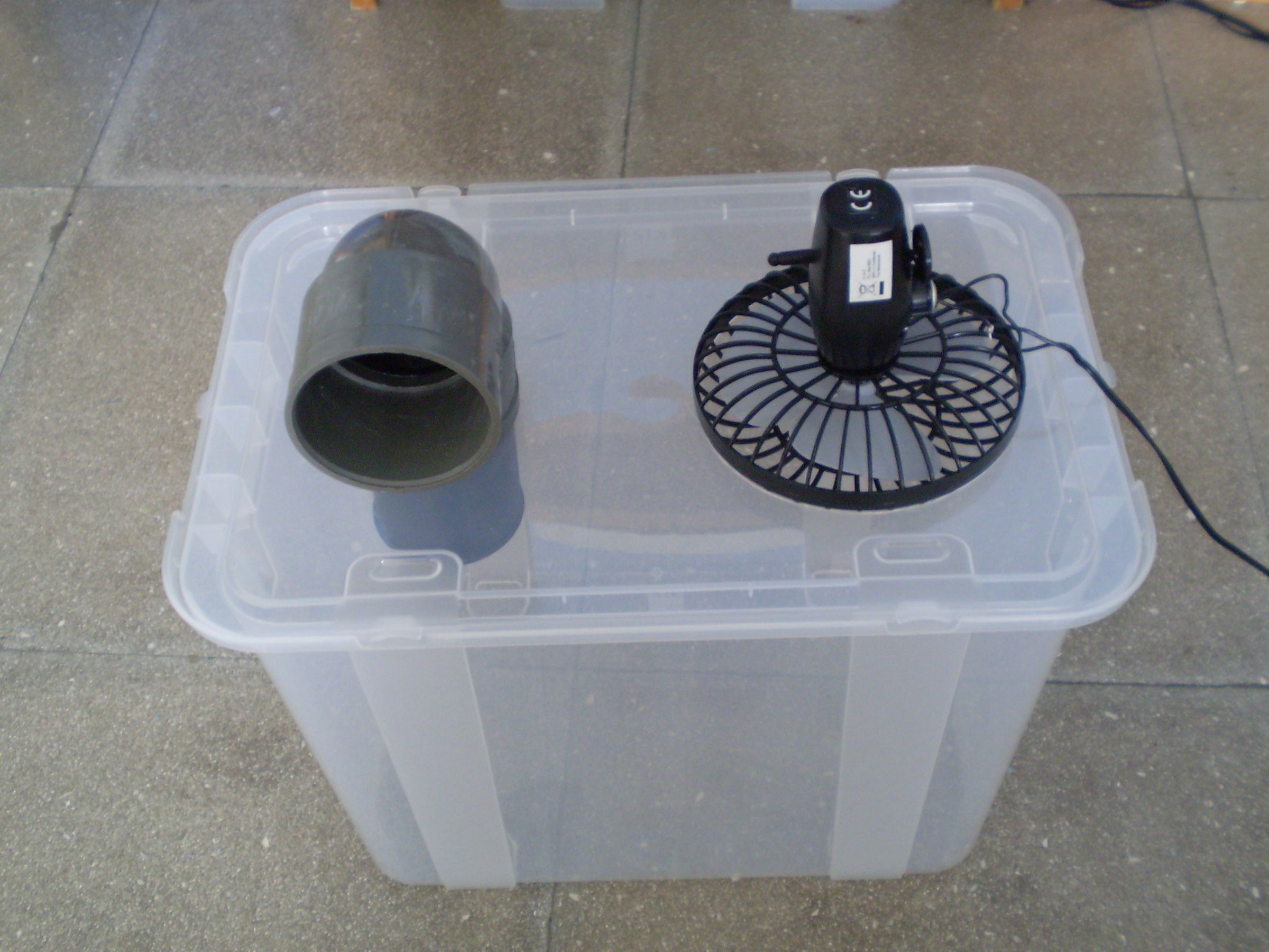 dry ice bucket air conditioner