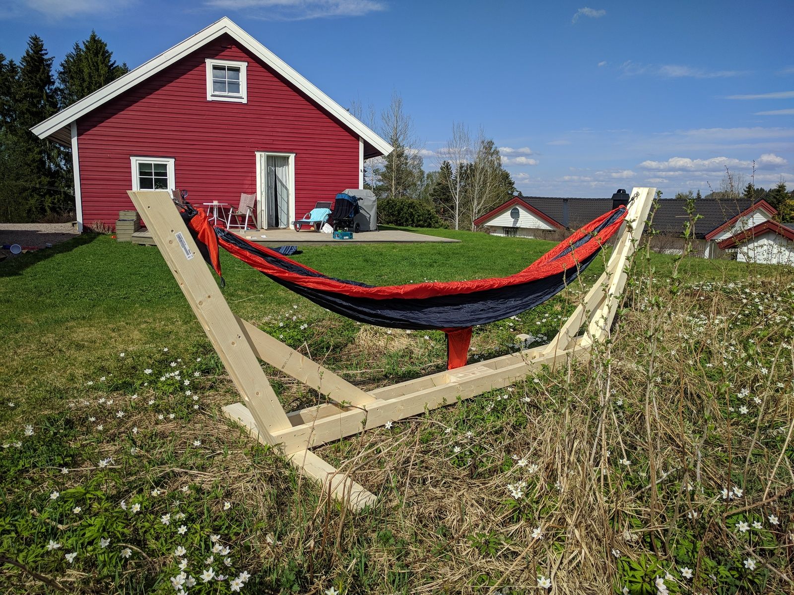 How to Build an Outdoor Hammock Stand 25 7 Steps (with Pictures) Instructables