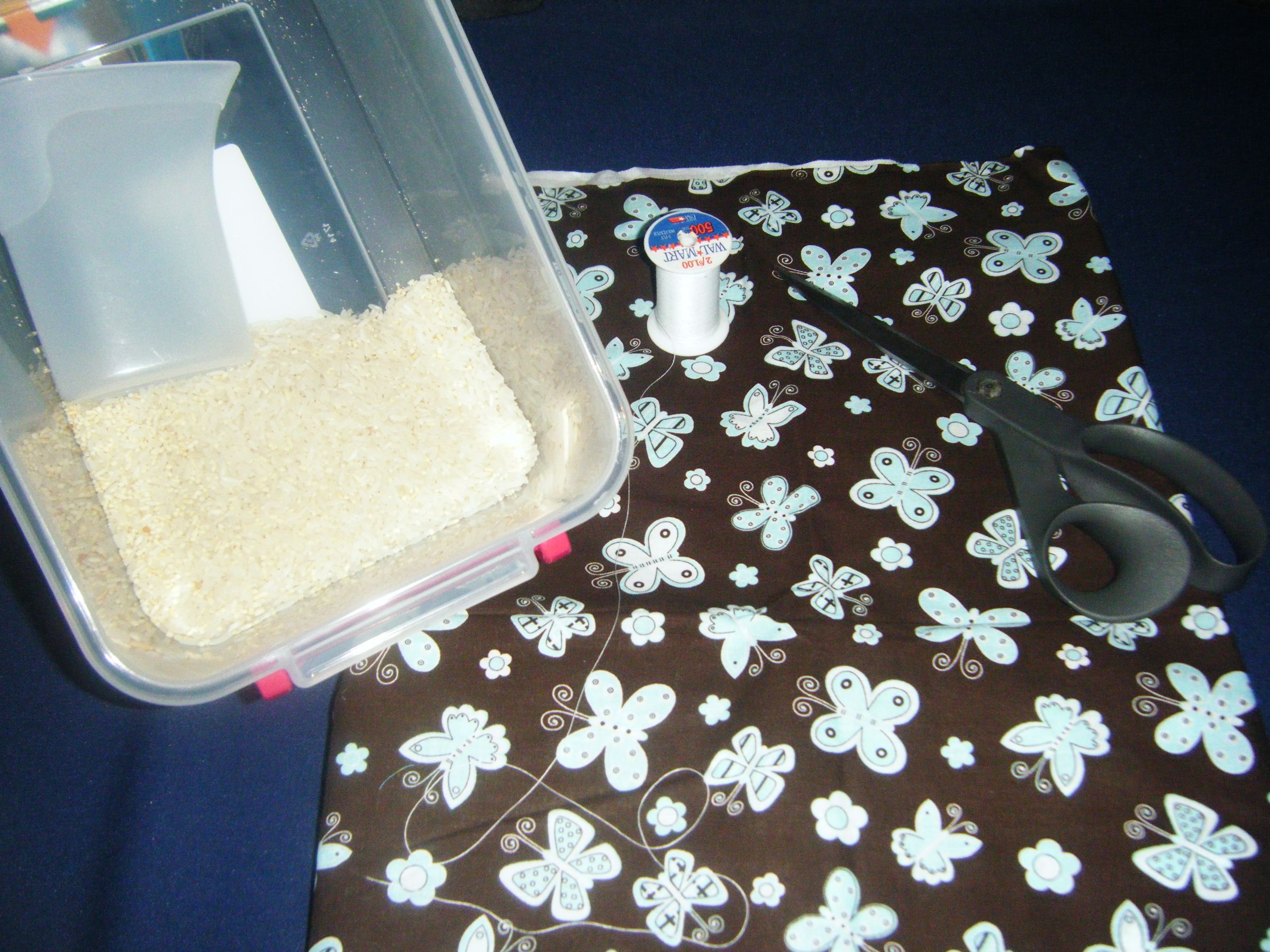 Warm Rice Bag 10 Steps Instructables