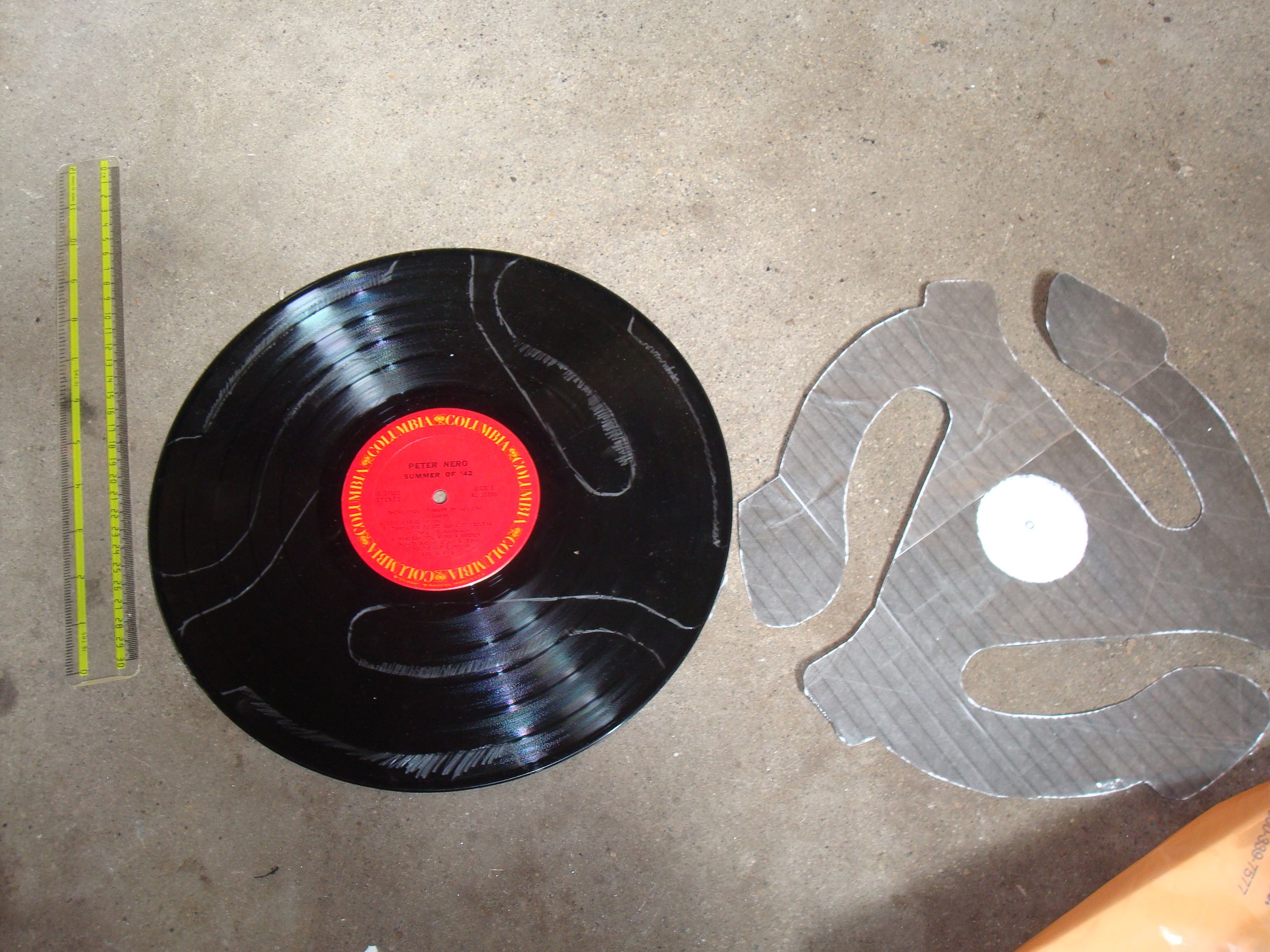 Vinyl Record Cutouts 7 Steps Instructables
