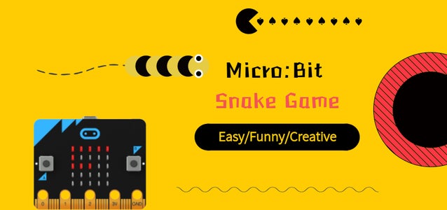 micro bit snake game 12 steps