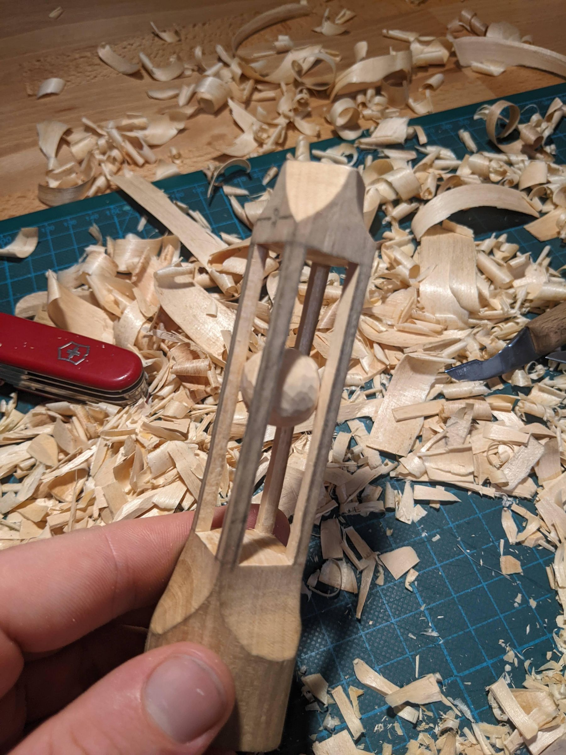 How to Carve a Ball in a Cage Out of Wood 9 Steps (with Pictures