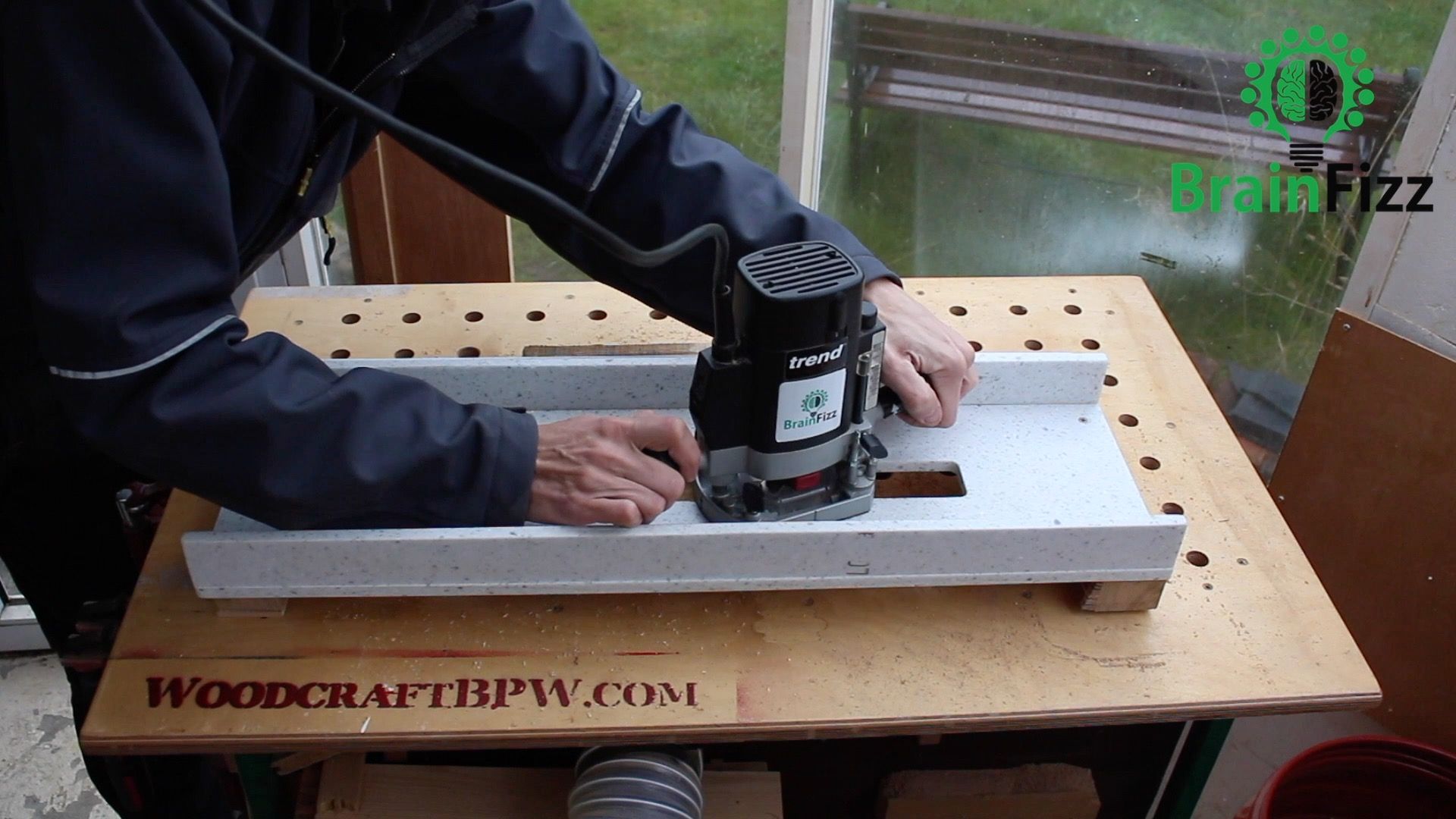 How to Use a Router Planer & Surfacing Jig to Thickness & Flatten Rough ...