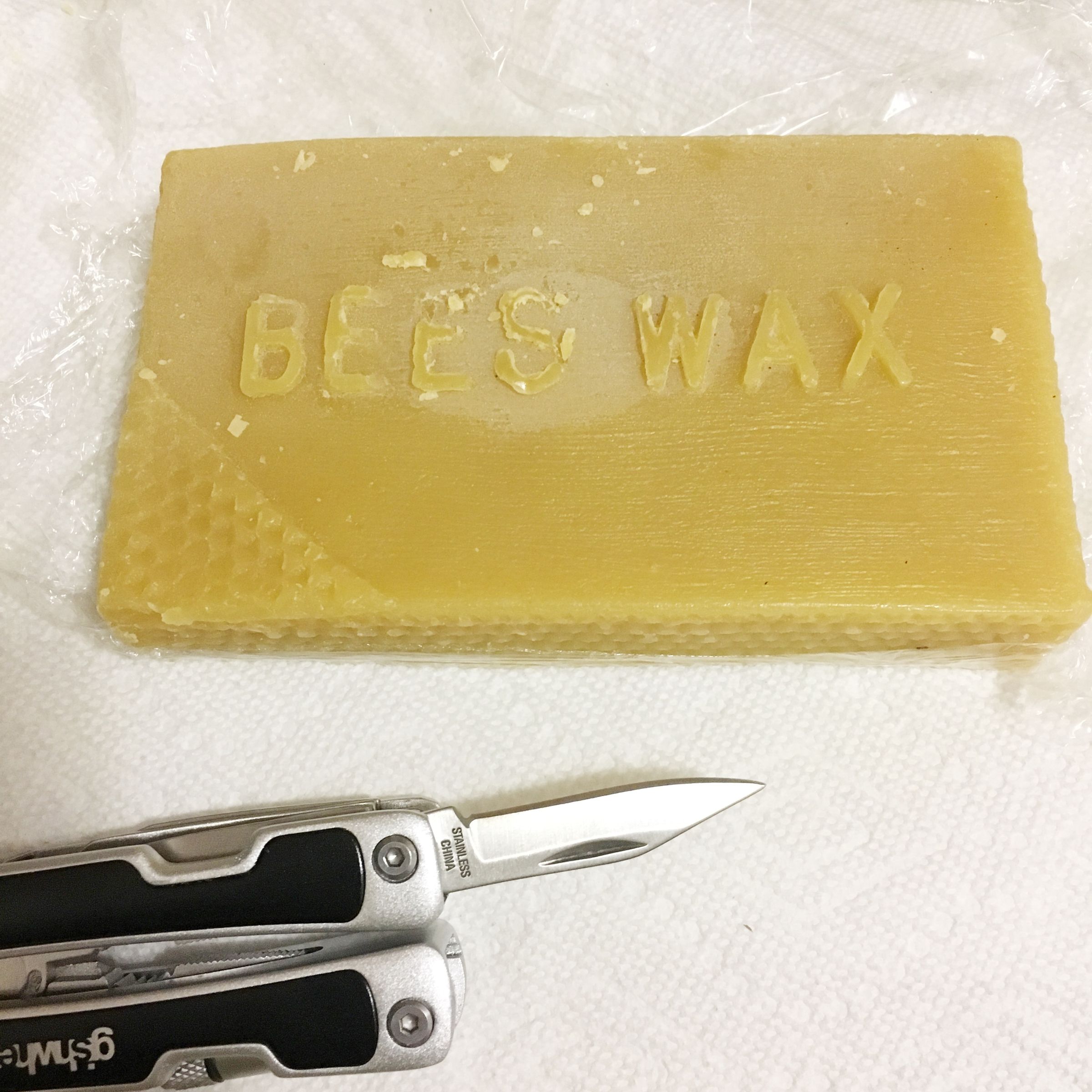 How to Cut Beeswax Blocks 4 Steps Instructables