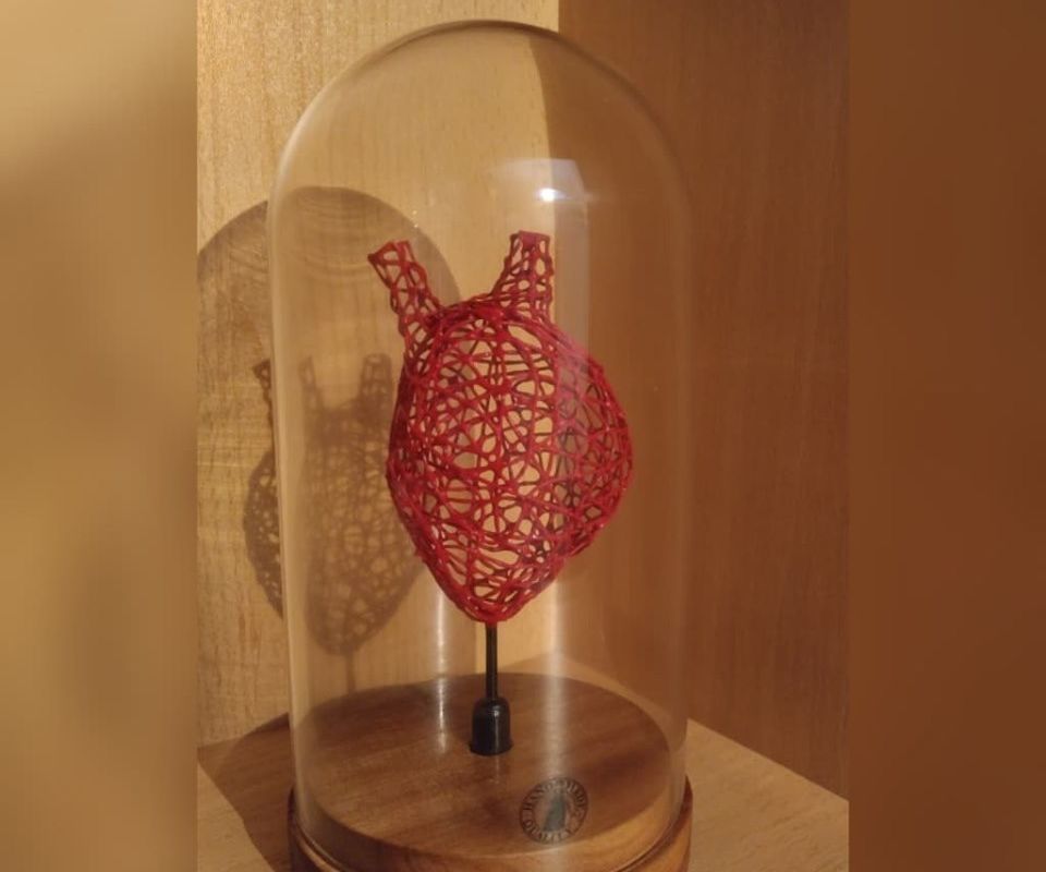 wire heart statue DIY Project DIY Project Image