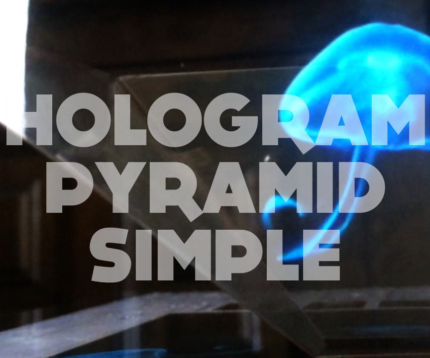 DIY Hologram Pyramid : 5 Steps - Instructables