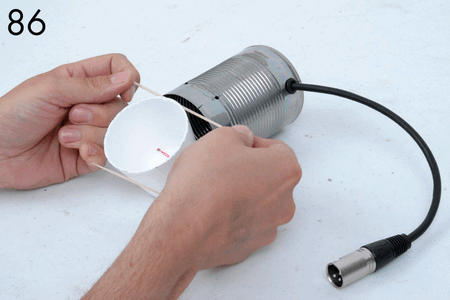The New and Improved Tin Can Microphone : 6 Steps (with Pictures ...