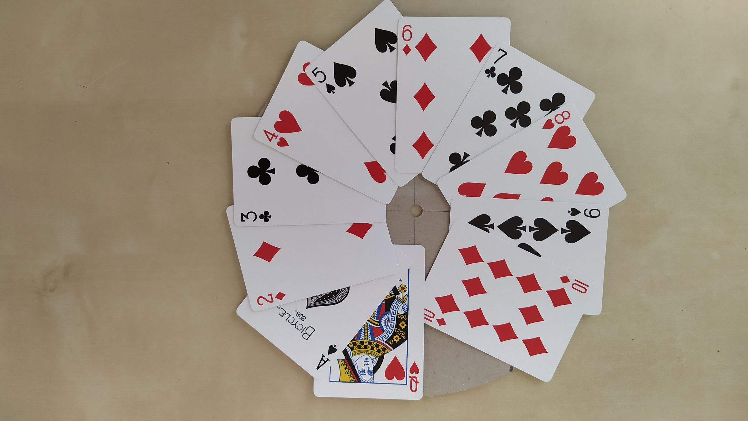 Playing Cards Clock 7 Steps (with Pictures) Instructables