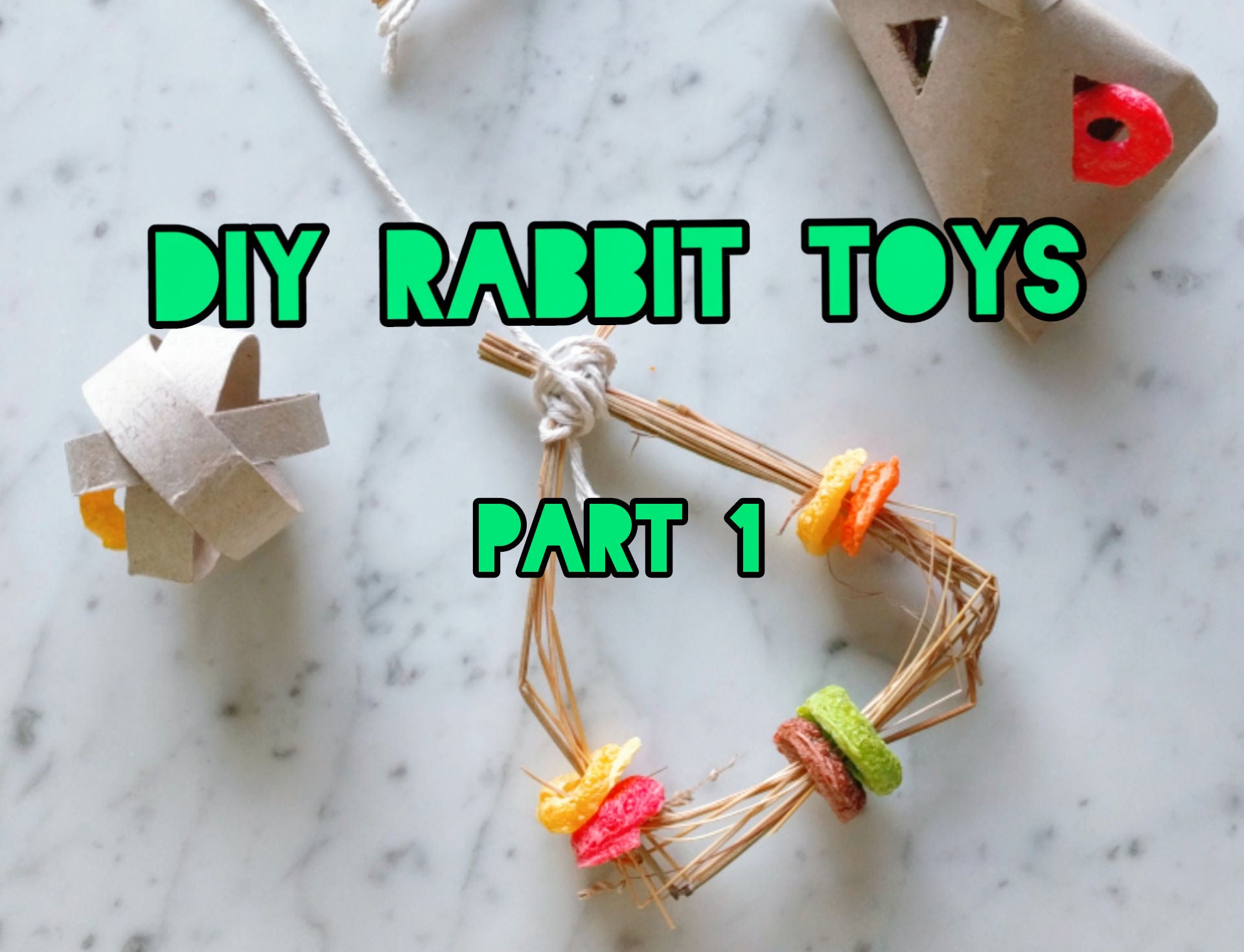 DIY Rabbit Toys (Part 1) 6 Steps Instructables