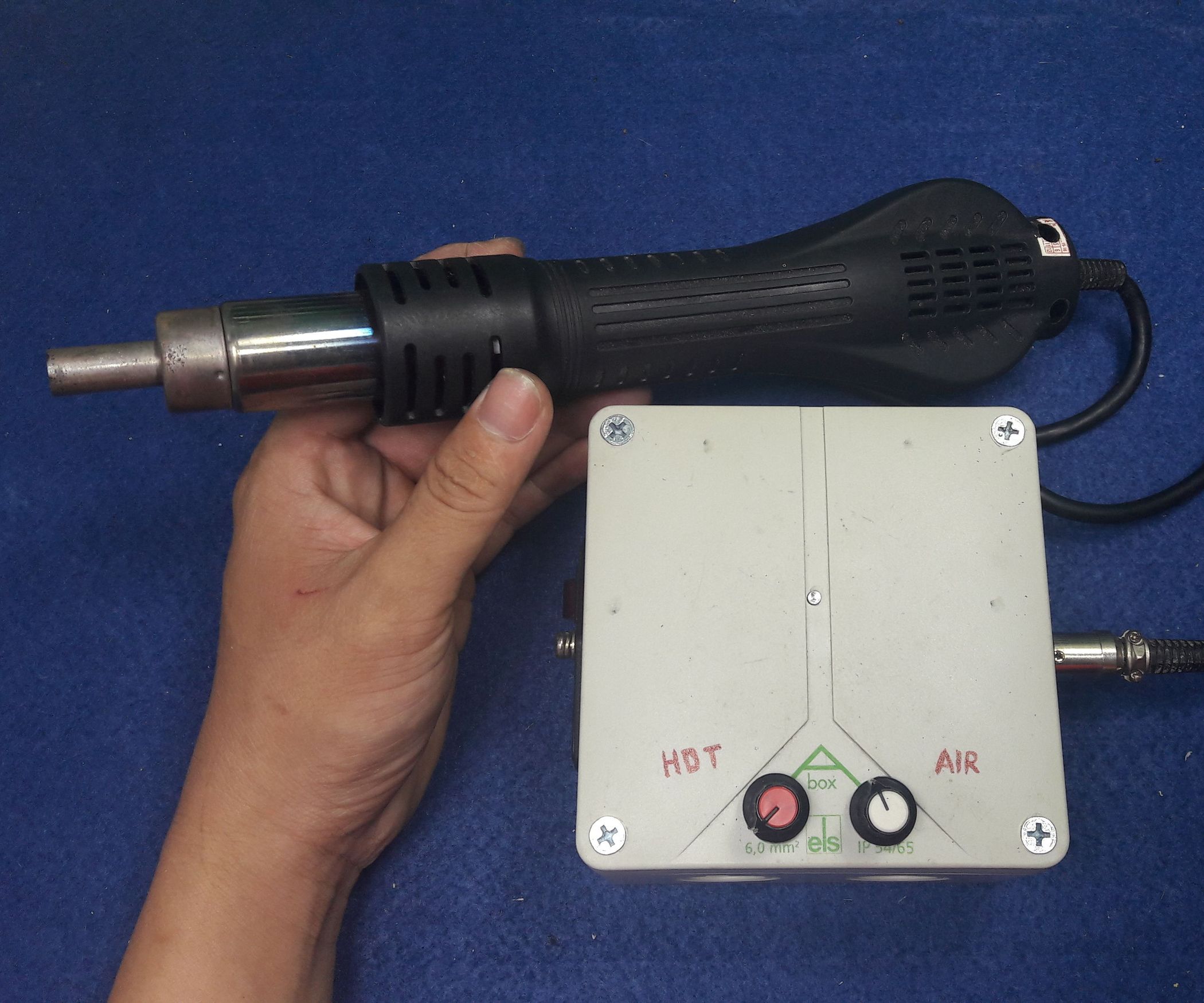 Home Make a Cheap Hot Air Soldering Station 4 Steps Instructables