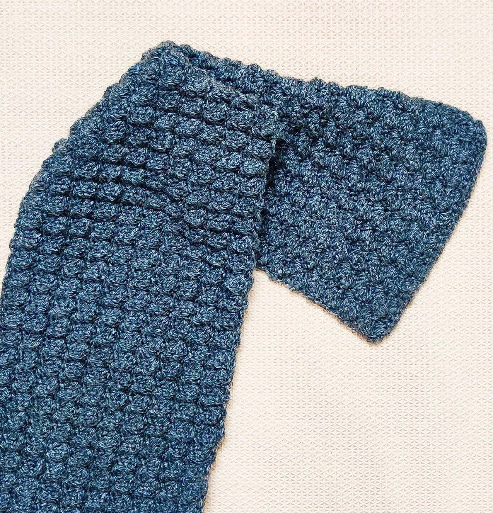 Easy Textured Crochet Scarf Pattern 5 Steps Instructables