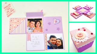 How To Make A Scrapbook Album Diy Folding Mini Album Instructables