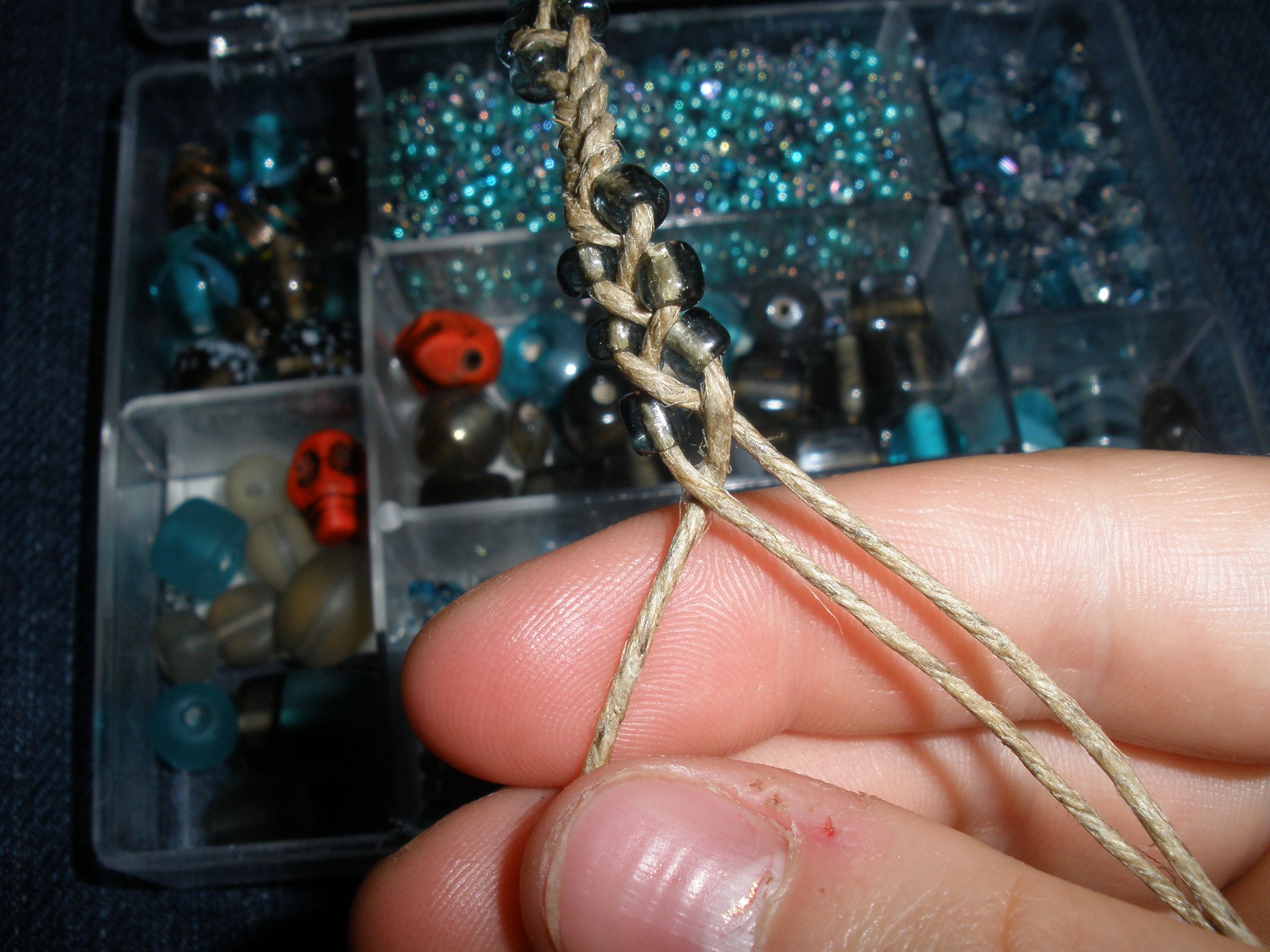 How to Make a Braided Bracelet Using Hemp Cord 6 Steps (with Pictures