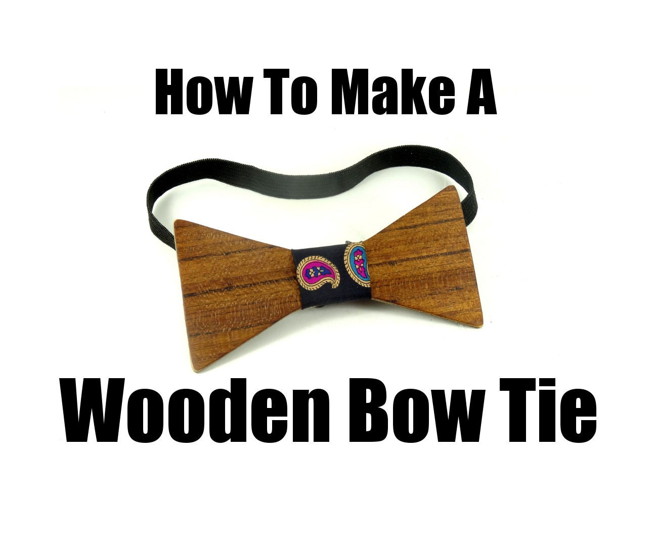 diy wooden bow tie 5 steps with pictures instructables
