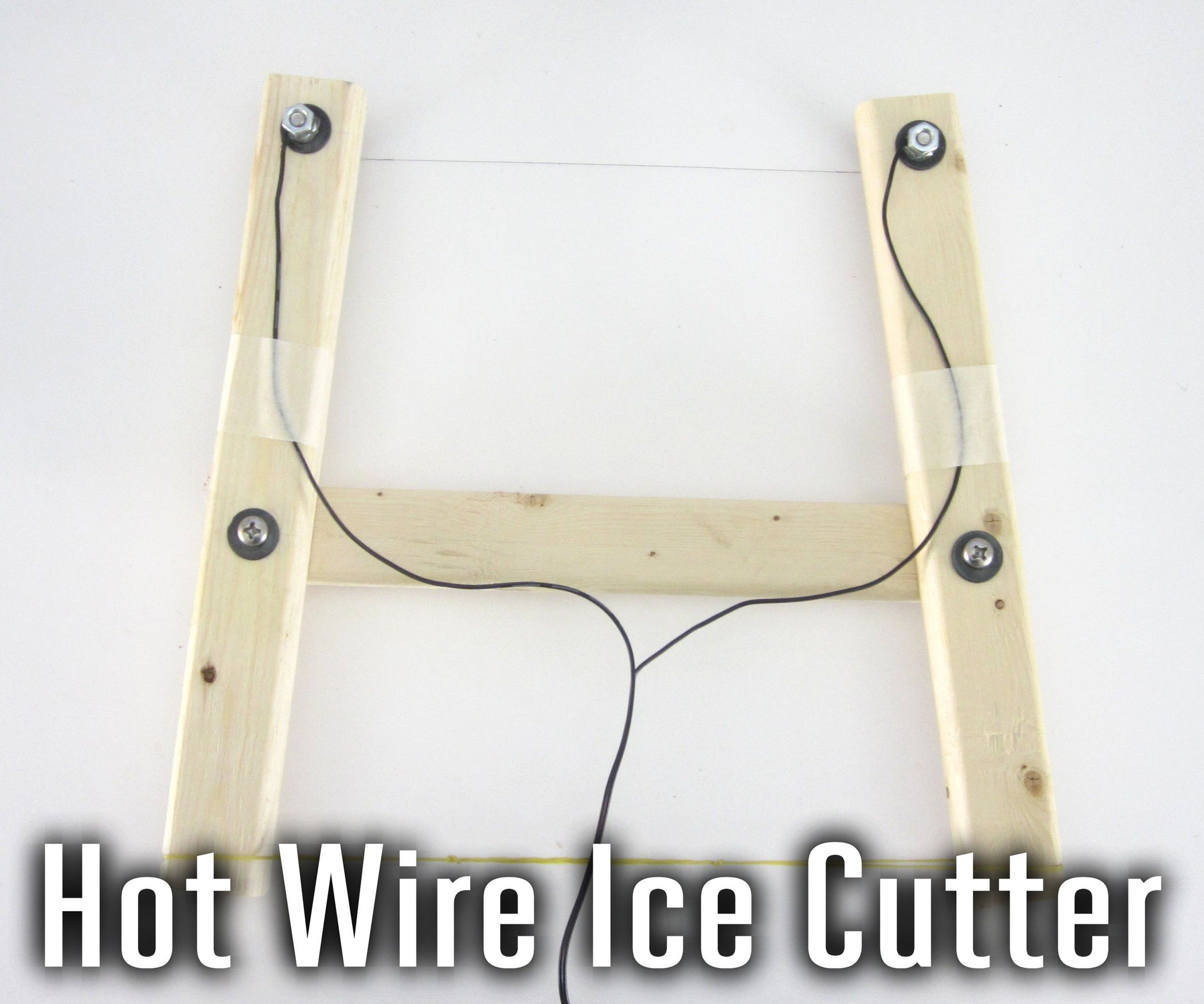 Hot Wire Ice Cutter 10 Steps (with Pictures) Instructables