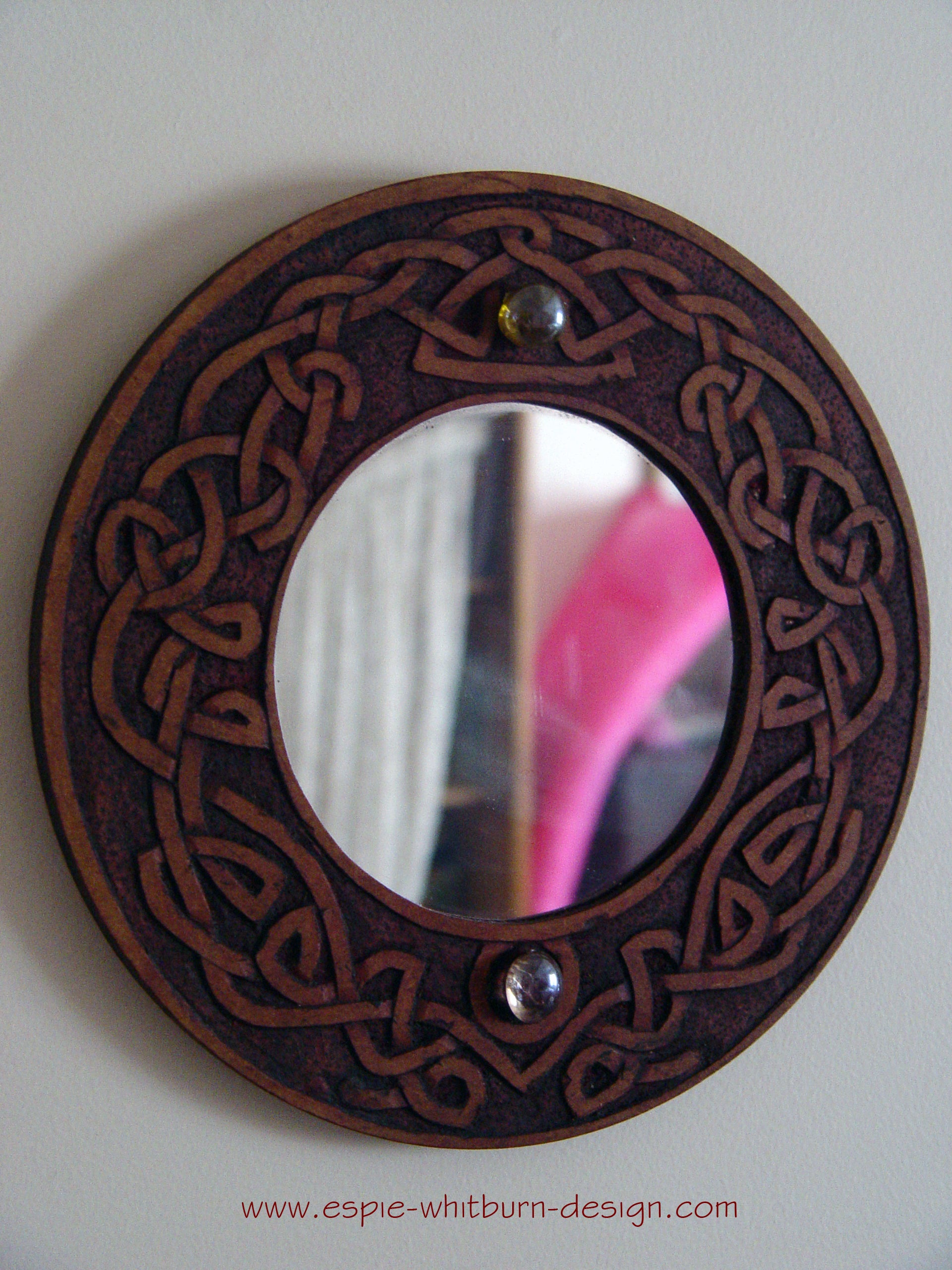 Hand Carved Celtic Knot Mirror Instructables