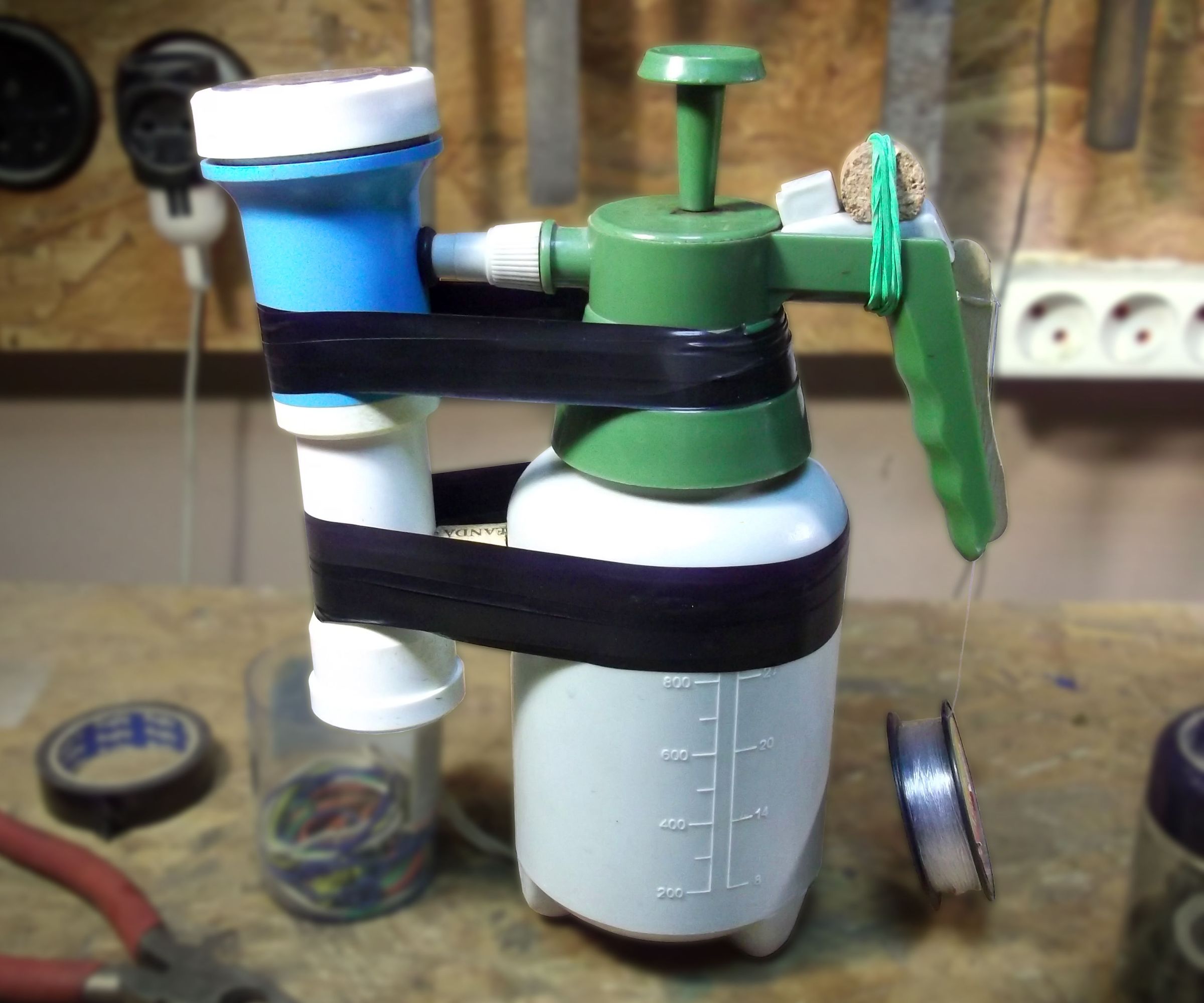 Improvised Tripwire Alarm Siren