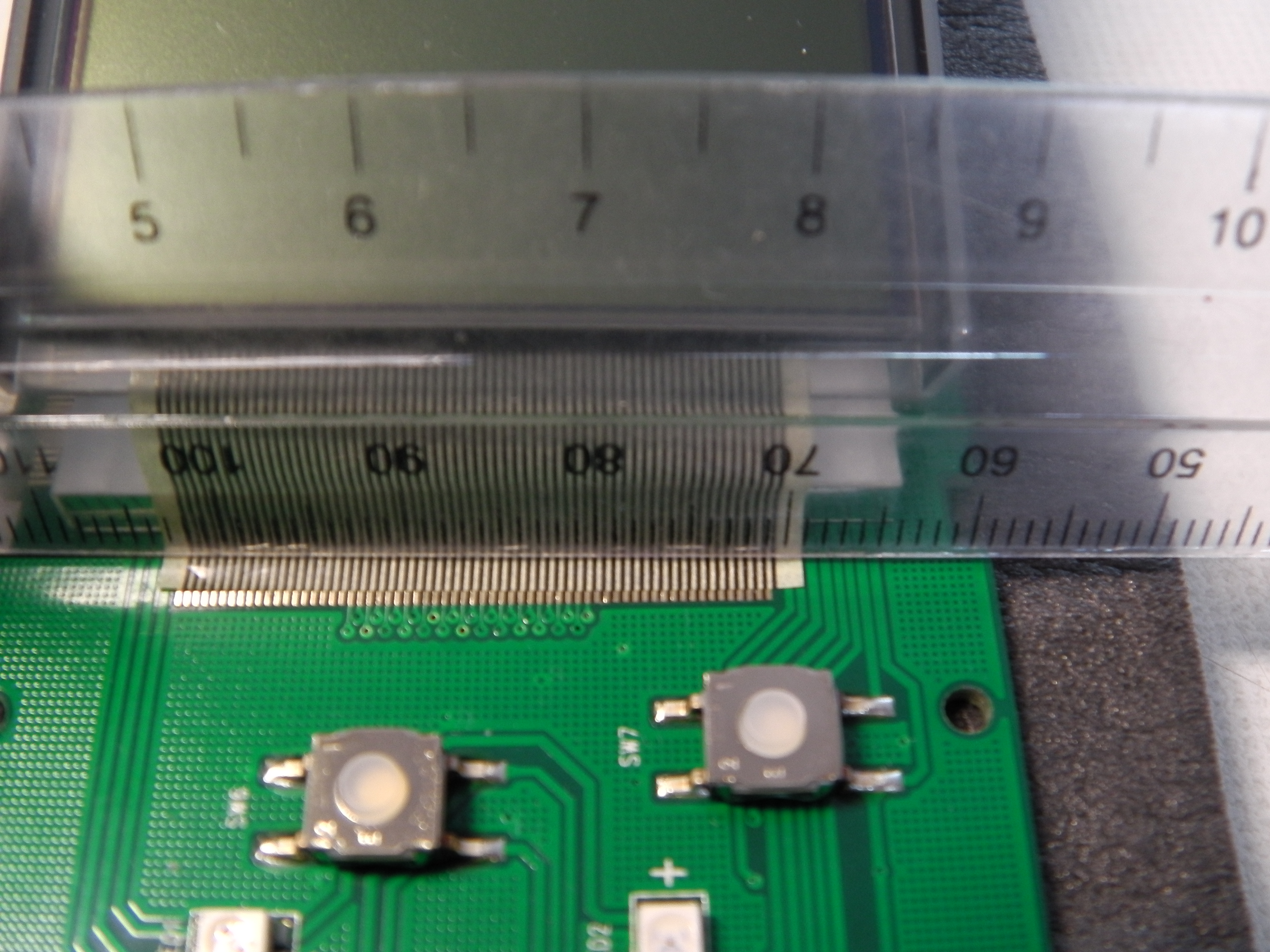 How to Remove and Reattach LCD Ribbon From a PCB With a Fine Pitch 9
