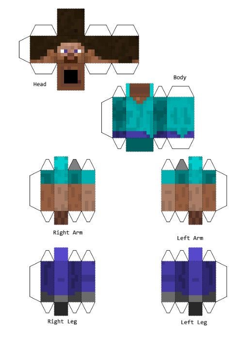 Minecraft Steve Costume 6 Steps With Pictures Instructables Minecraft Steve Costume 6 Steps With Pictures Instructables