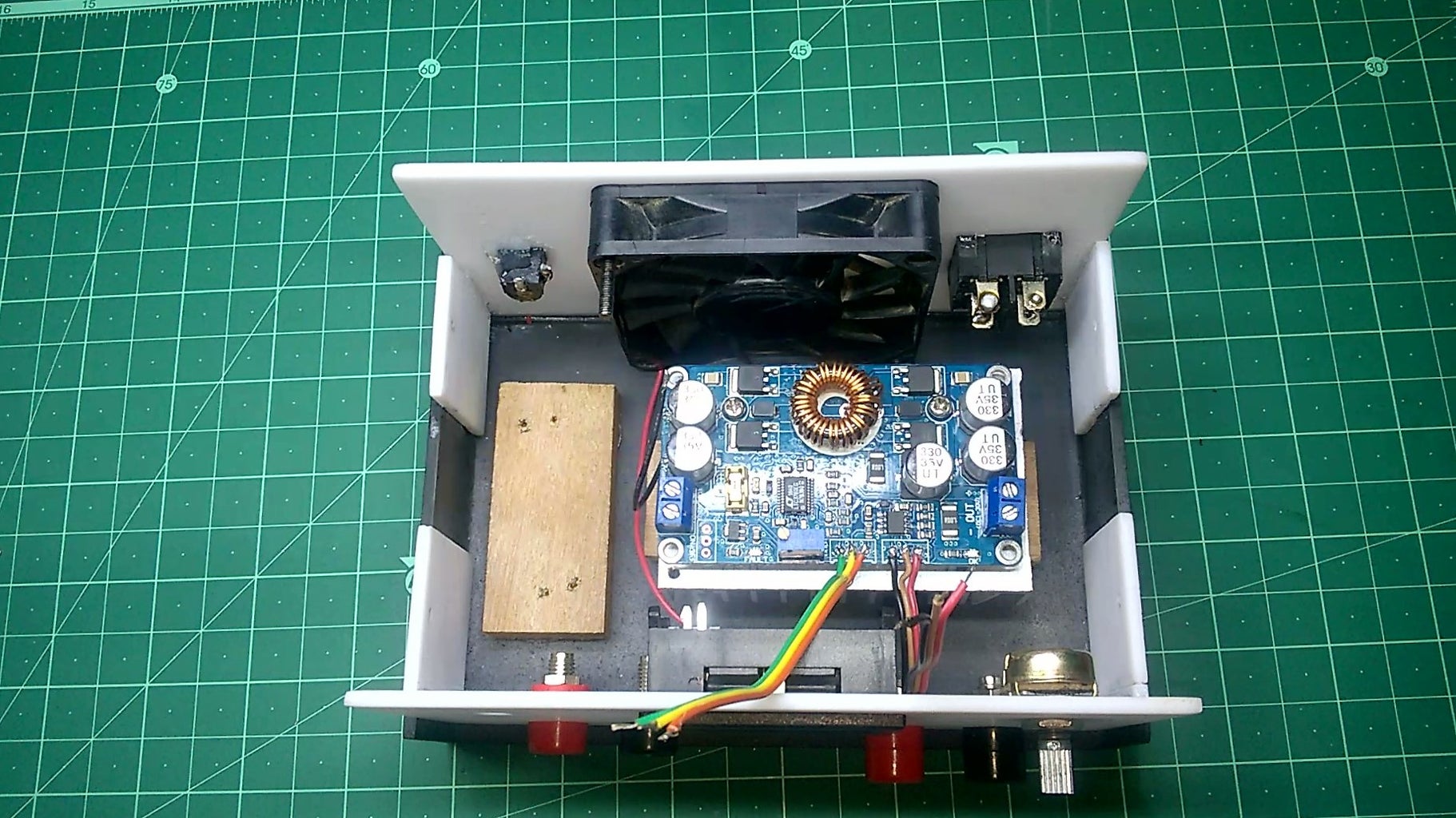 DIY Variable Power Supply With Adjustable Voltage and Current : 14 ... Circuit Diagram