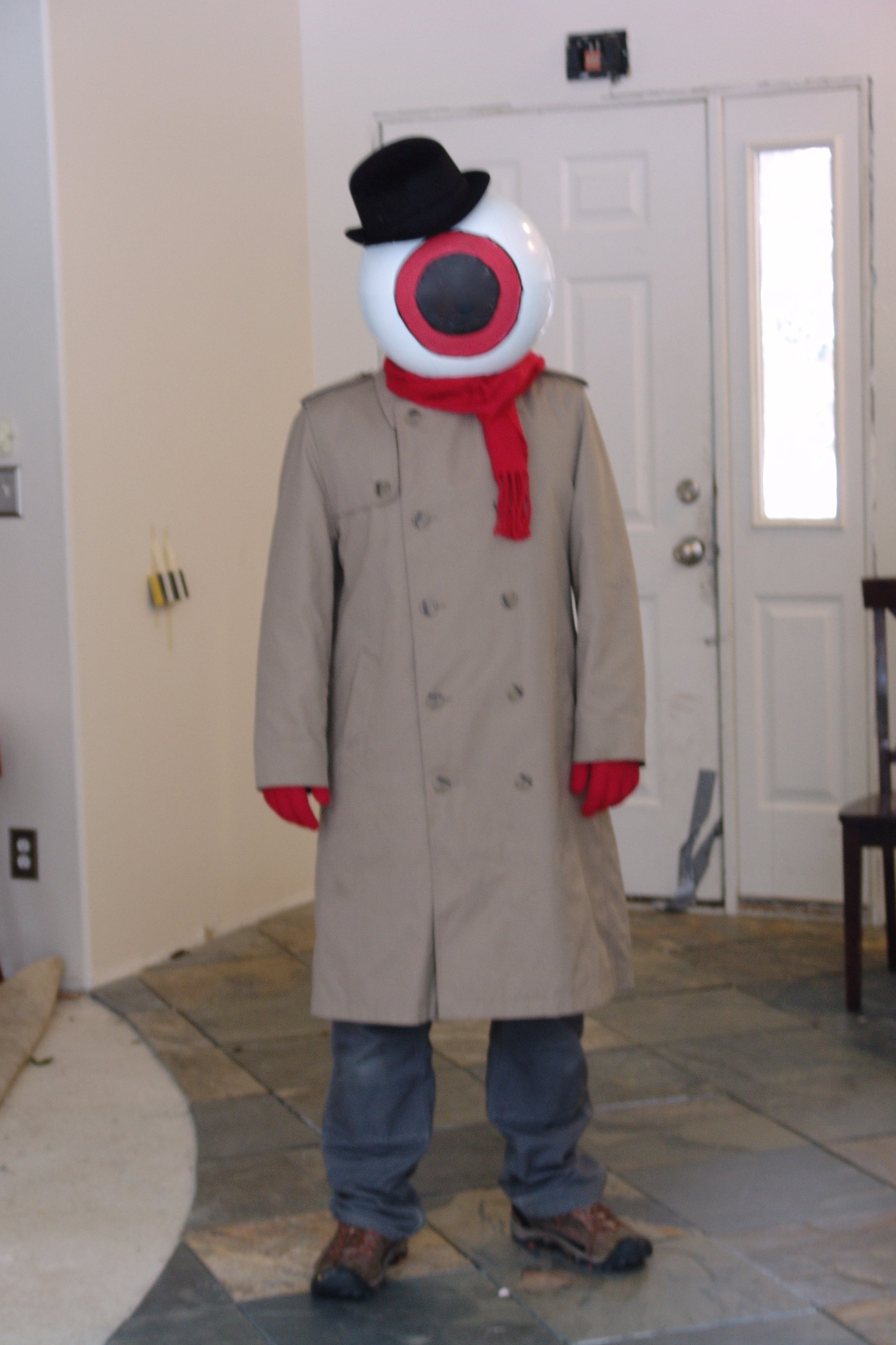Eyeball Alien Costume 8 Steps Instructables