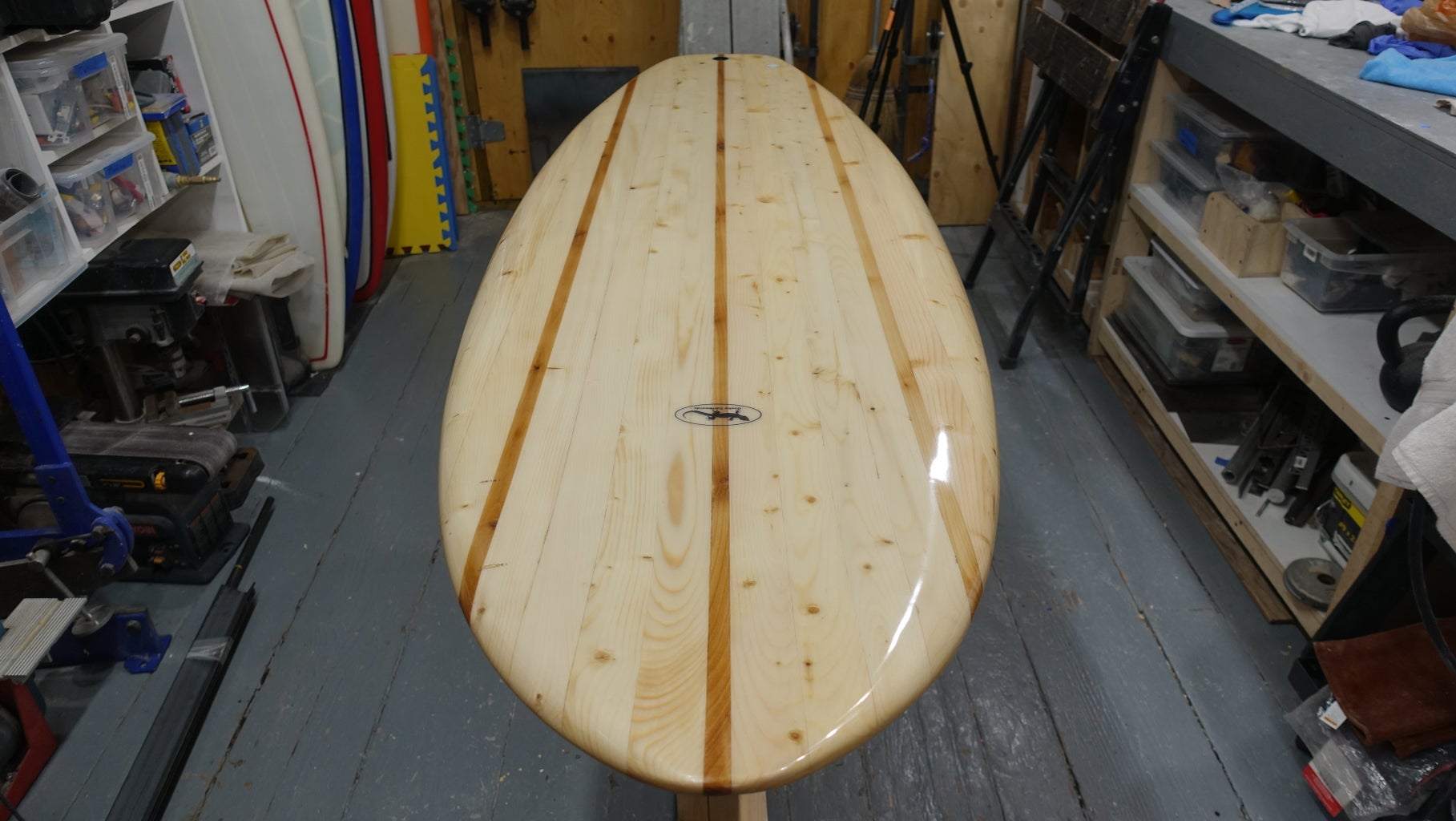 How to Make a Chambered Wooden Surfboard 18 Steps (with Pictures