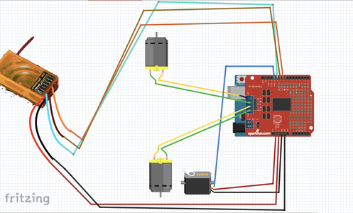 How to Control Motors With Arduino and RC Receiver in 10 Minutes : 4 ...
