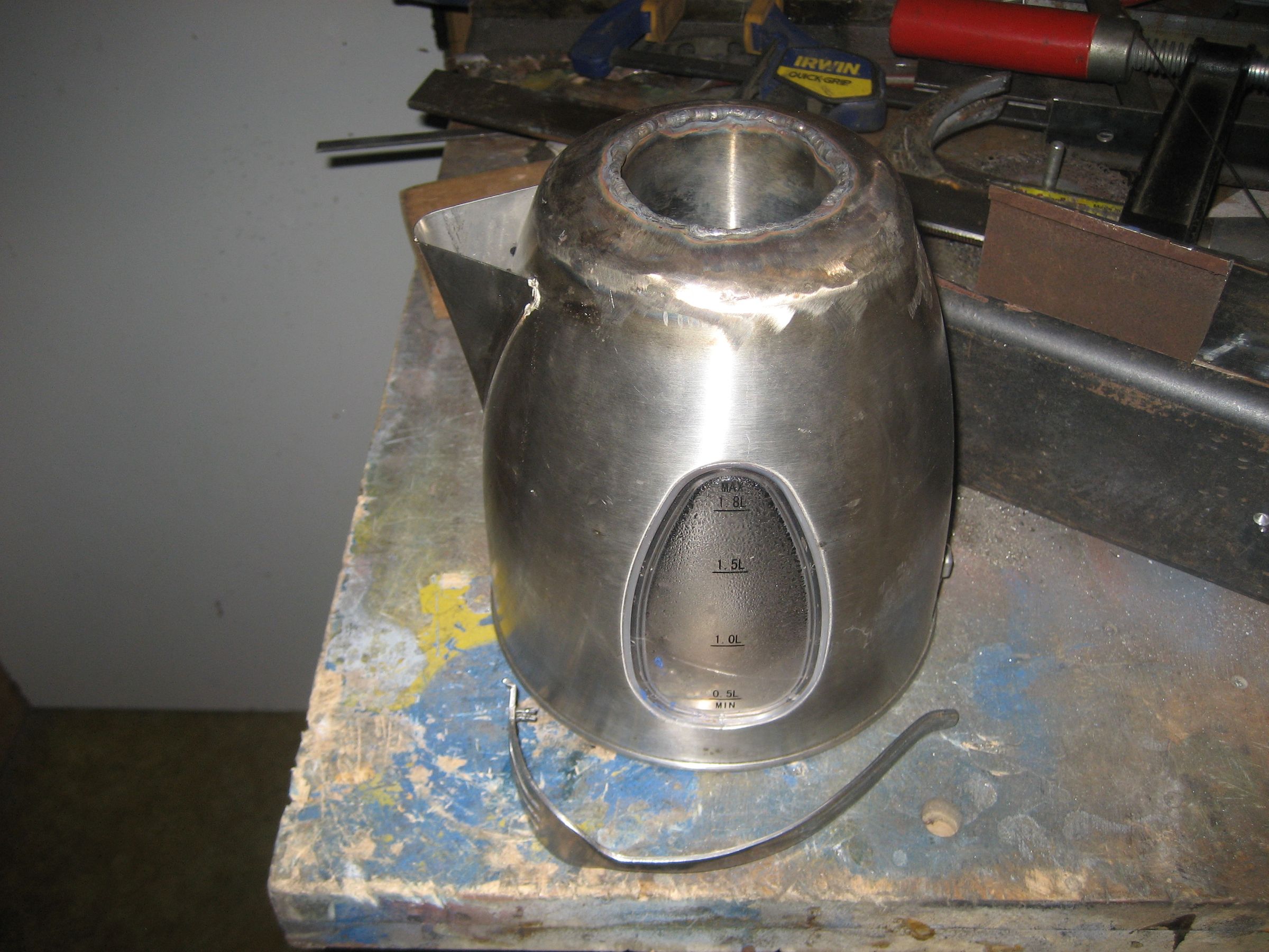 Wood Fired Kettle 5 Steps Instructables