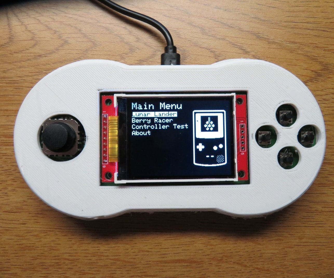 DIY guide for Berry Racer - a Game Programmed in Arduino and Played on a Custom PCB with step-by-step instructions
