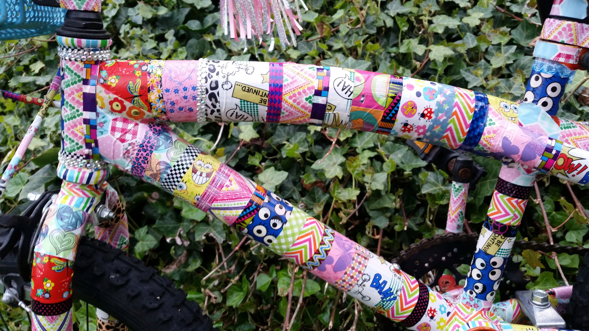 Duct Tape Bicycle Makeover 4 Steps (with Pictures) Instructables