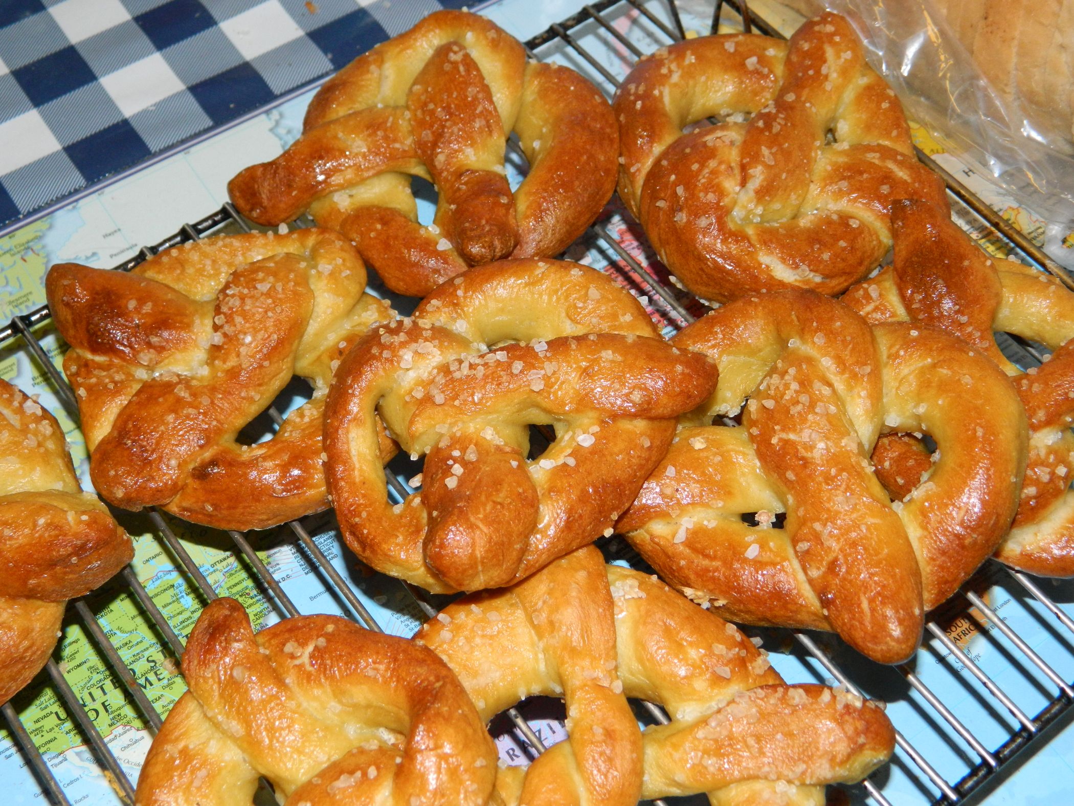 Homemade Pretzels (2 Types Traditional and Cream Cheese Filled) 14
