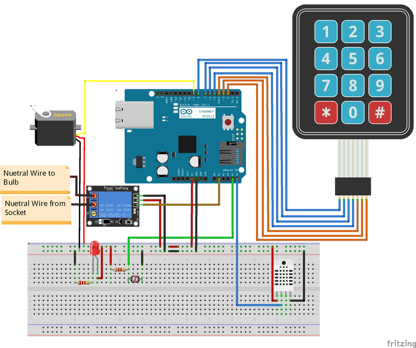 Connecting Relay and Bulb