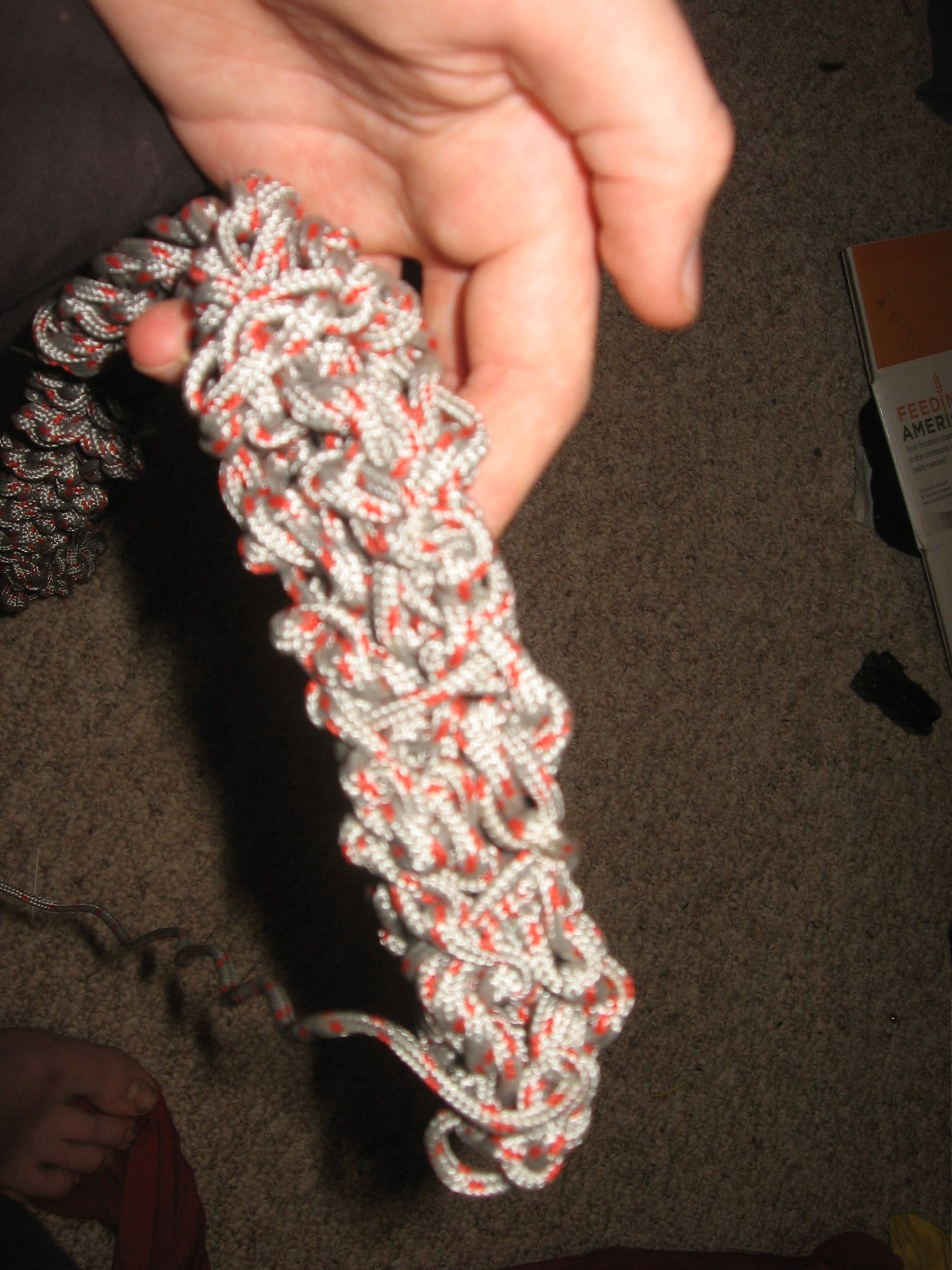 Paracord Whip 7 Steps Instructables