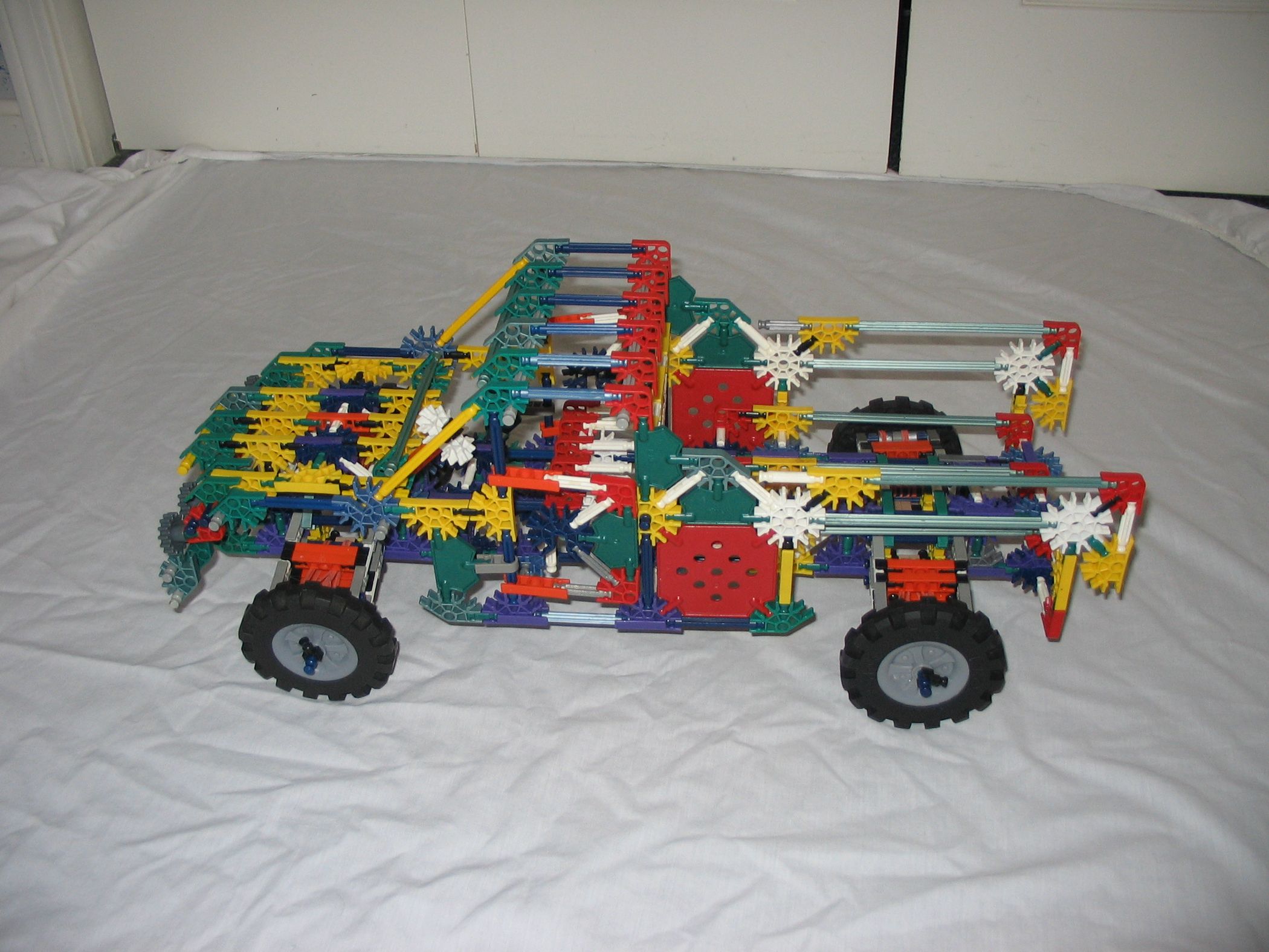 Knex Suspension Pickup Truck **Suspension Upgrade/Mod 1** 9 Steps