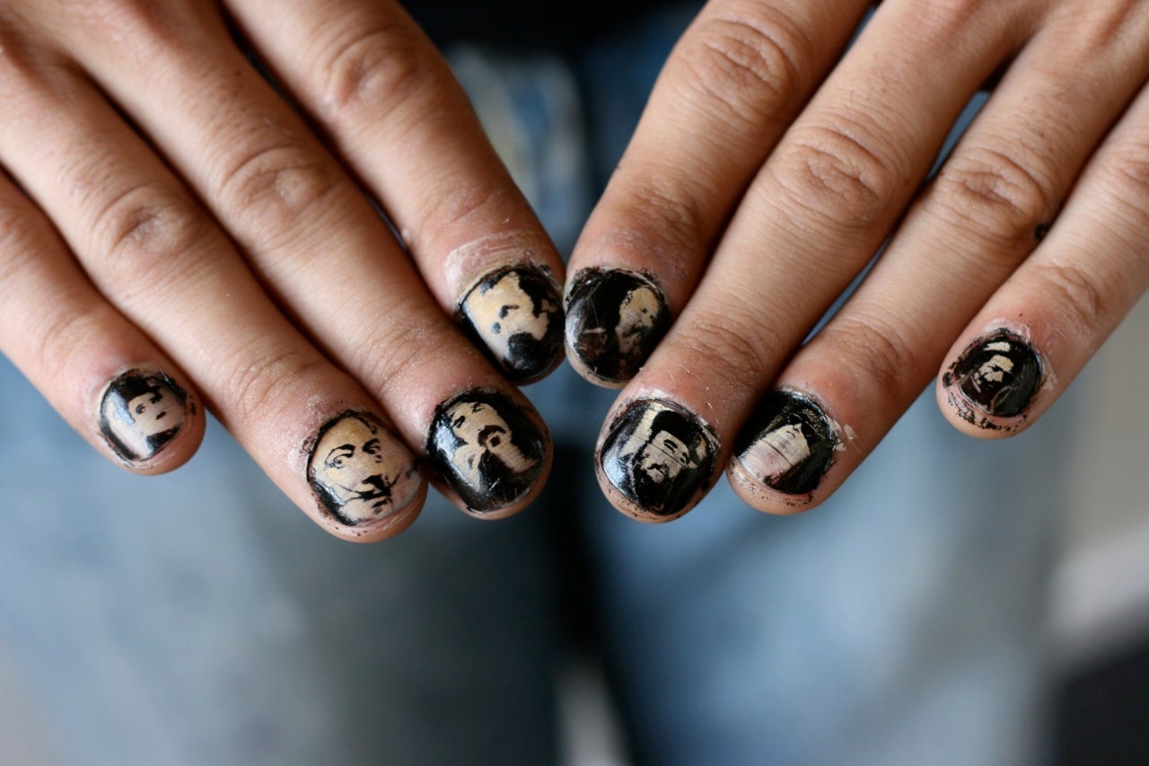 [Thumb]nail Portraits (laser Etch Your Fingernails) 8 Steps (with