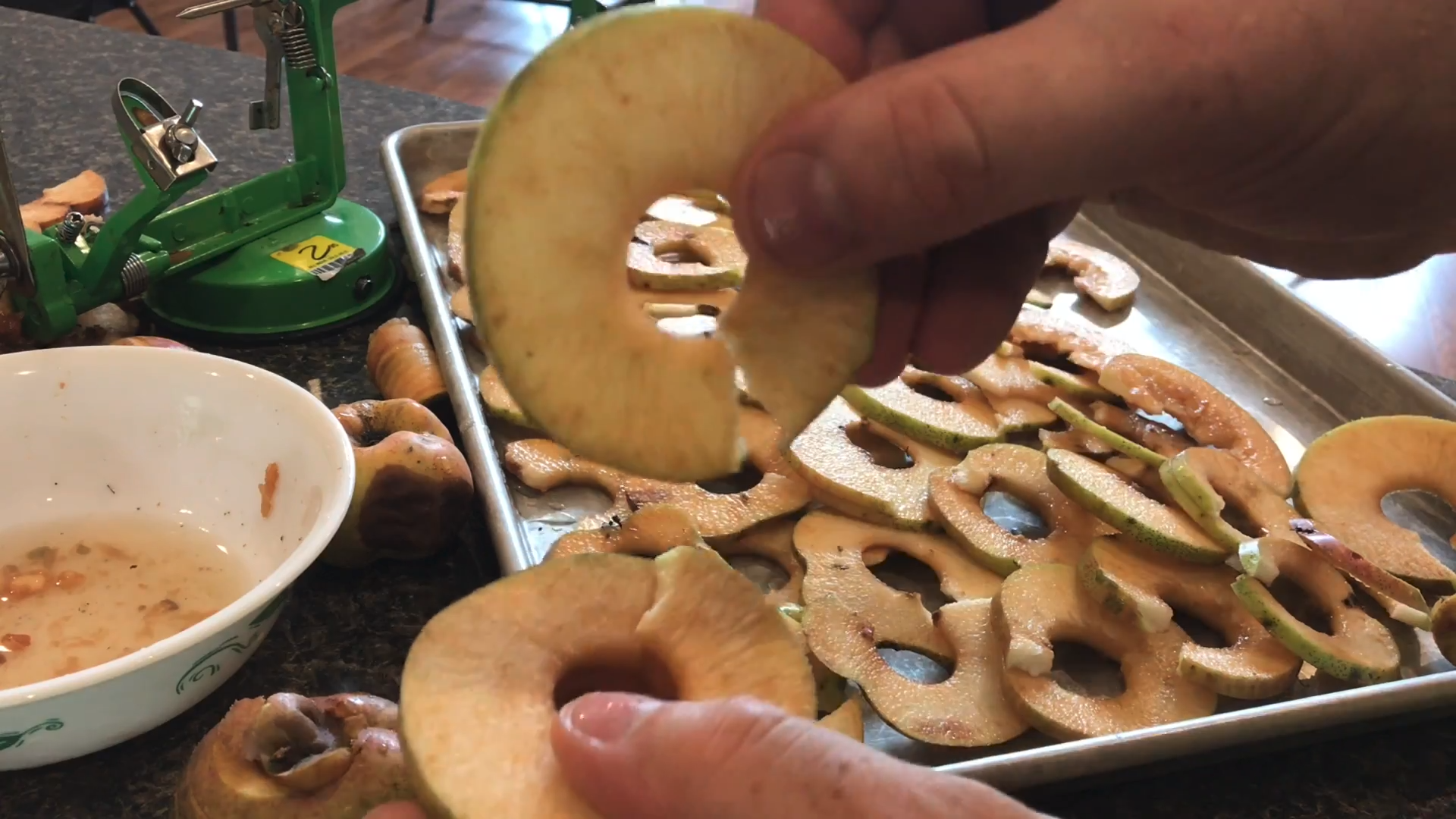 How to ORGANICALLY Dry Apples 4 Steps Instructables