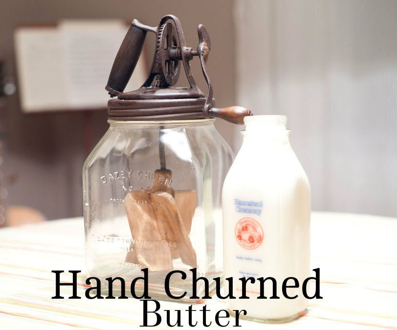 Authentic Hand Churned Butter