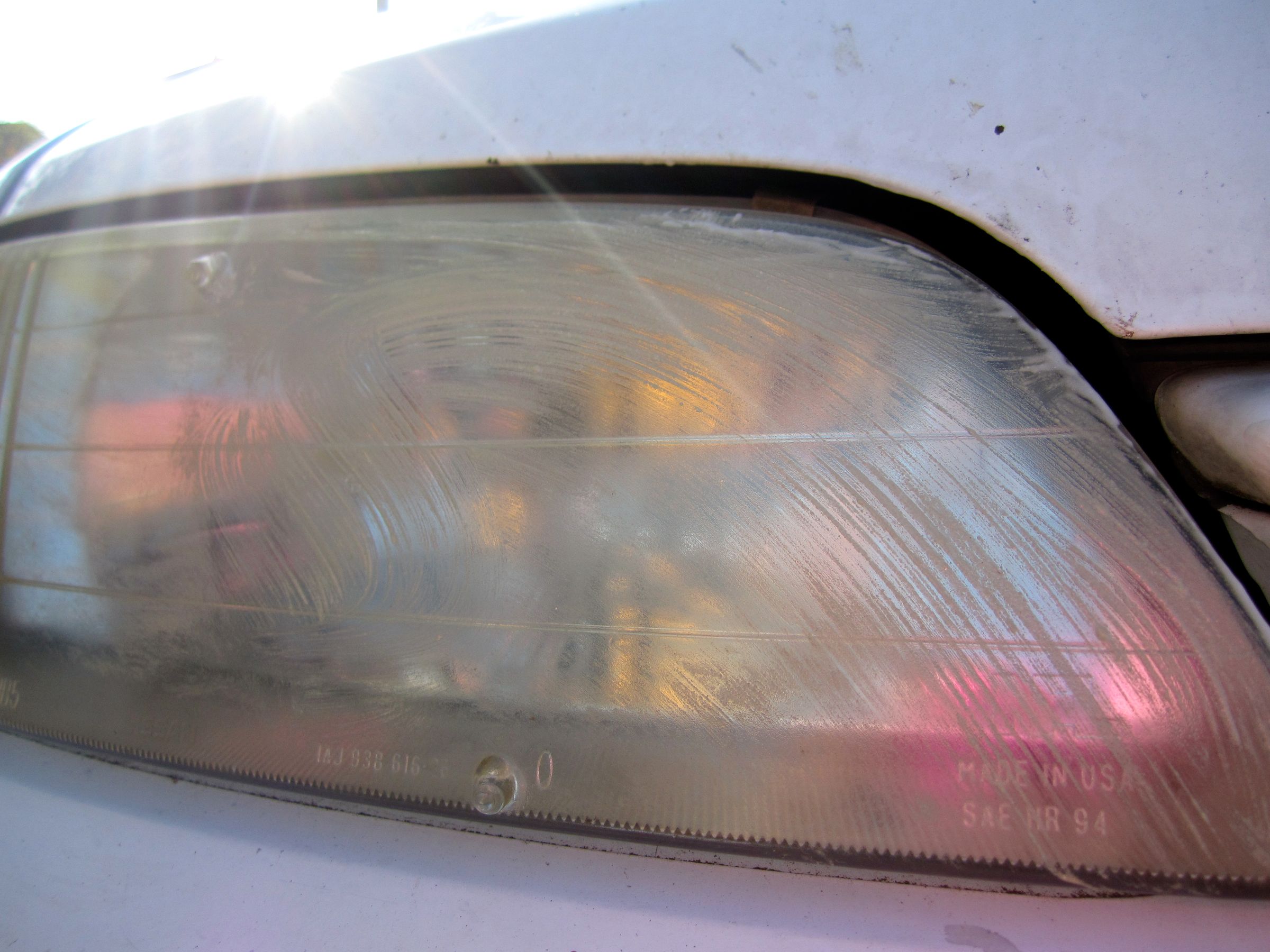 Clean Your Headlights With Toothpaste 4 Steps (with Pictures