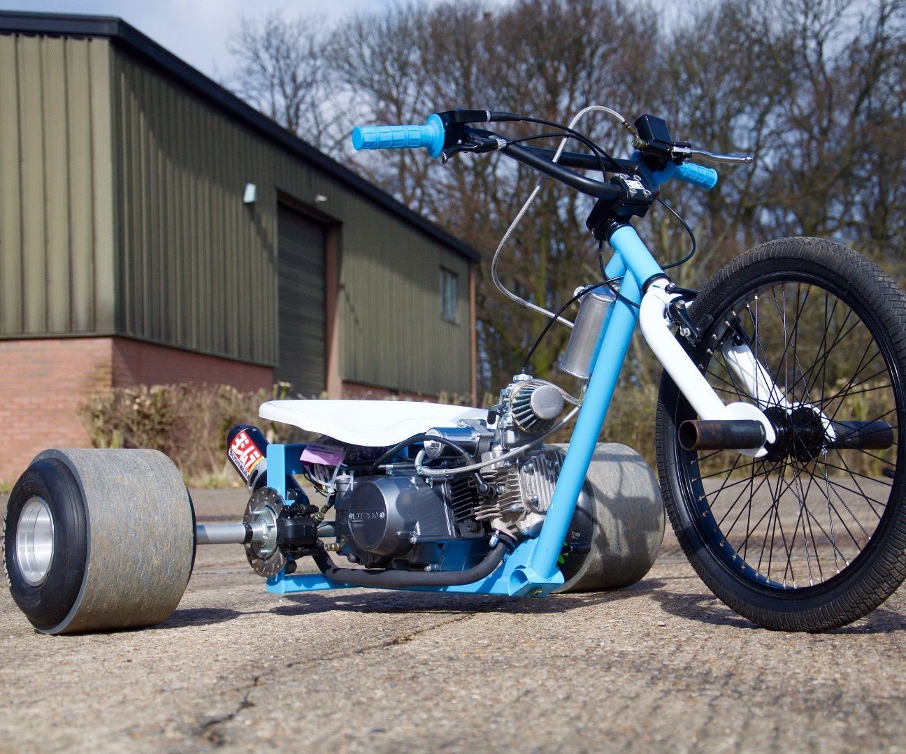 Motorcycle Diy Bike To Trike Conversion Building A Drift Trike